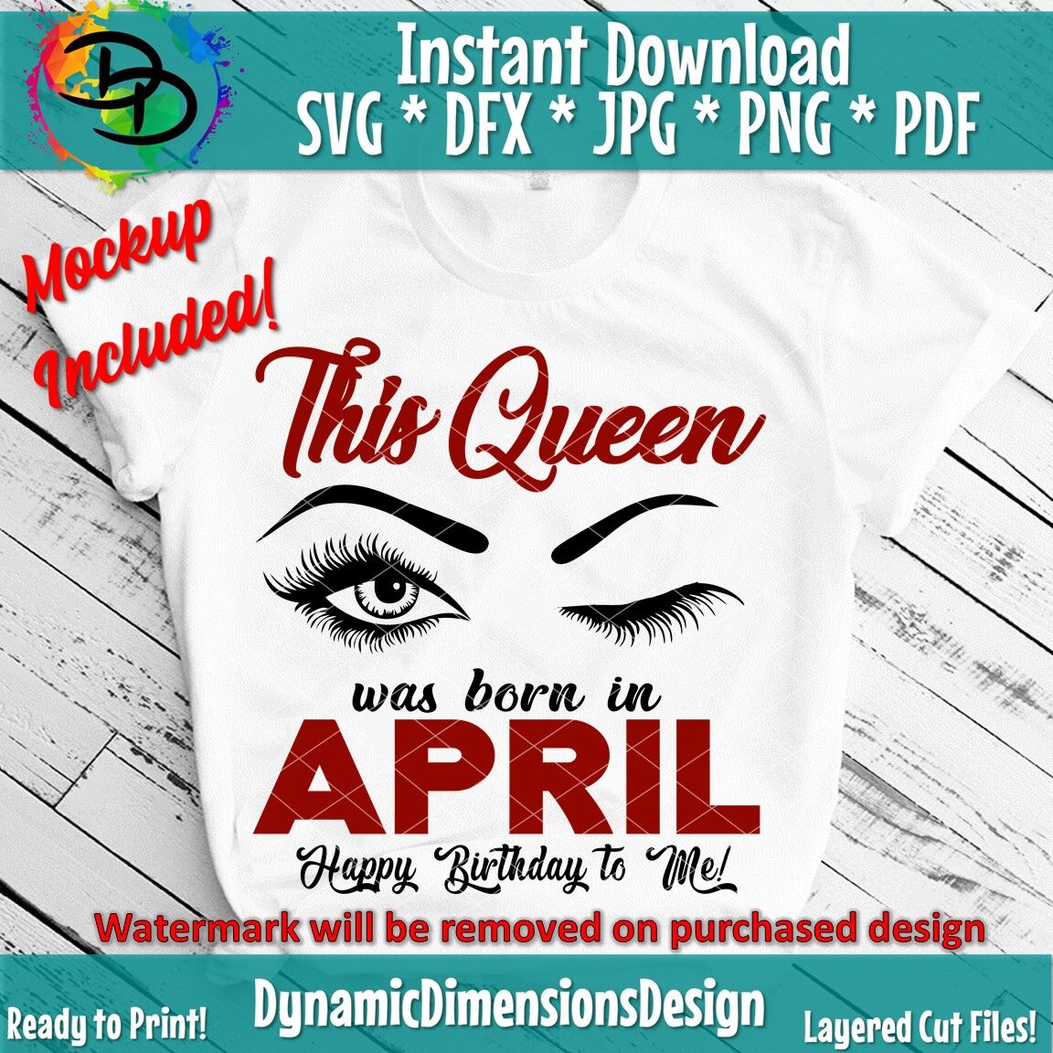 Download This Queen, April girl svg, April birthday svg, Lips svg ...