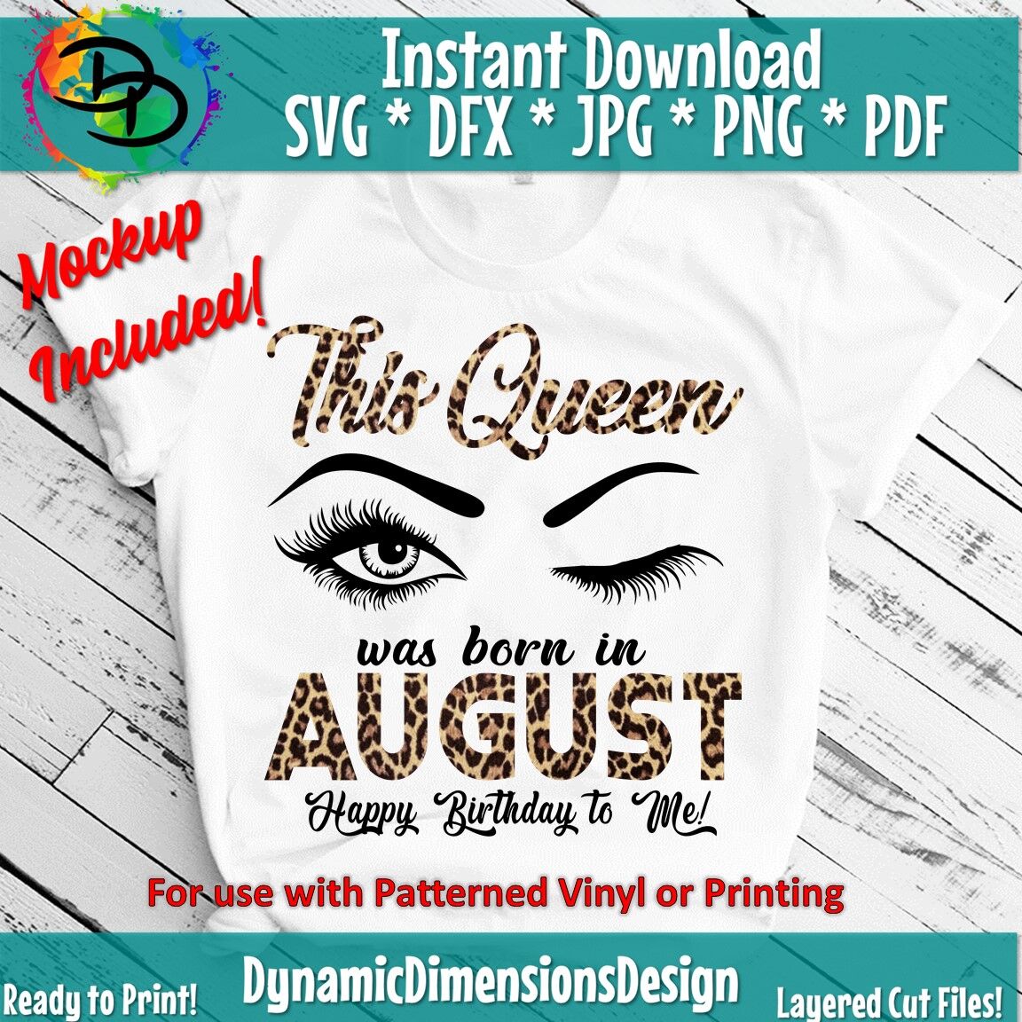 Download August Girl Svg This Queen August Birthday Bday Svg Lips Women Born In August Svg Tshirt Design Leopard Svg Sublimation Cricut Svg By Dynamic Dimensions Thehungryjpeg Com