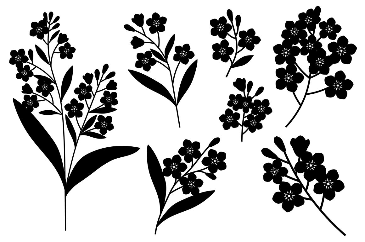 Free Free Flower Silhouette Svg Free 212 SVG PNG EPS DXF File