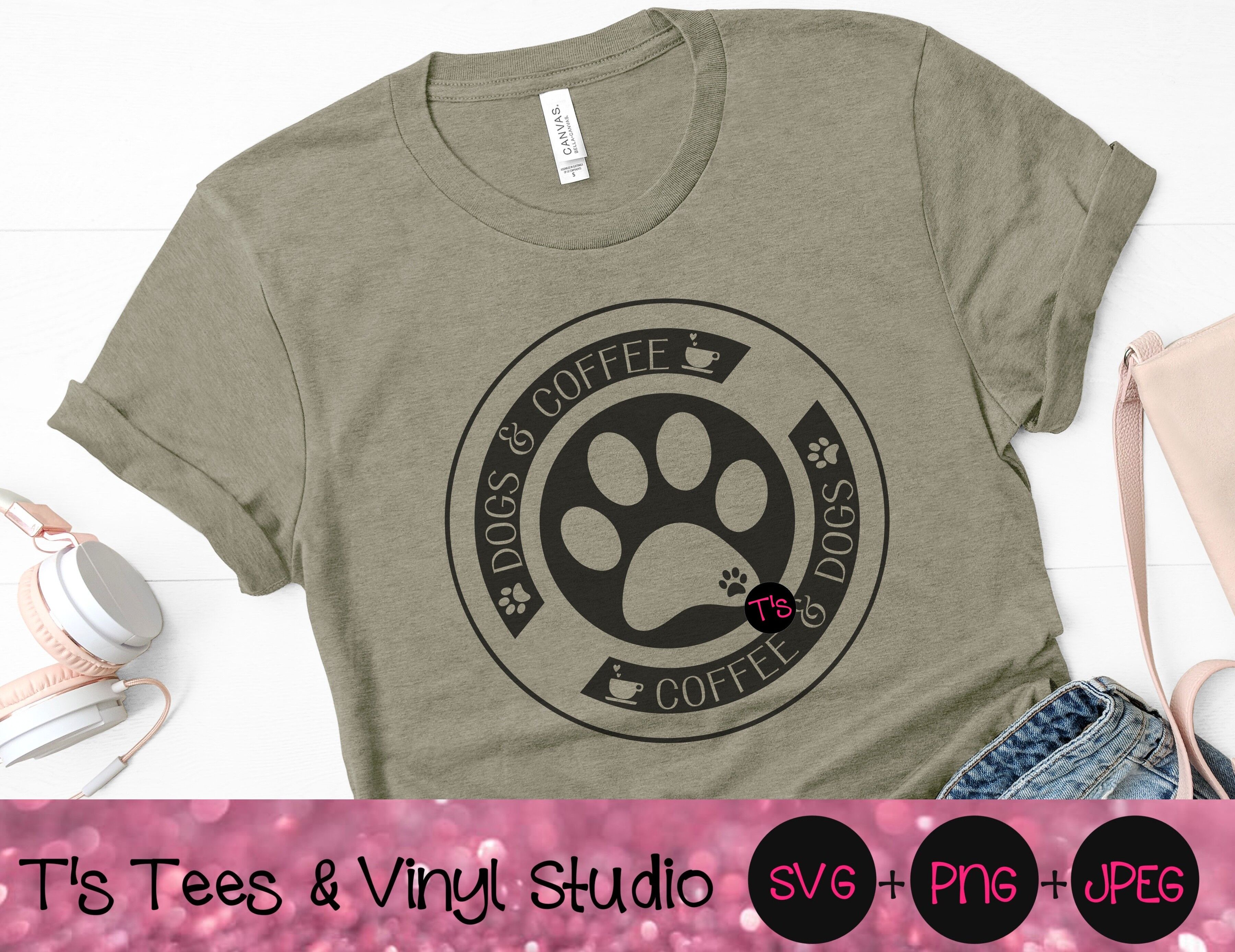 Download Dogs Coffee Svg Coffee Svg Dogs Svg Coffee And Dogs Are Life Dog By T S Tees Vinyl Studio Thehungryjpeg Com