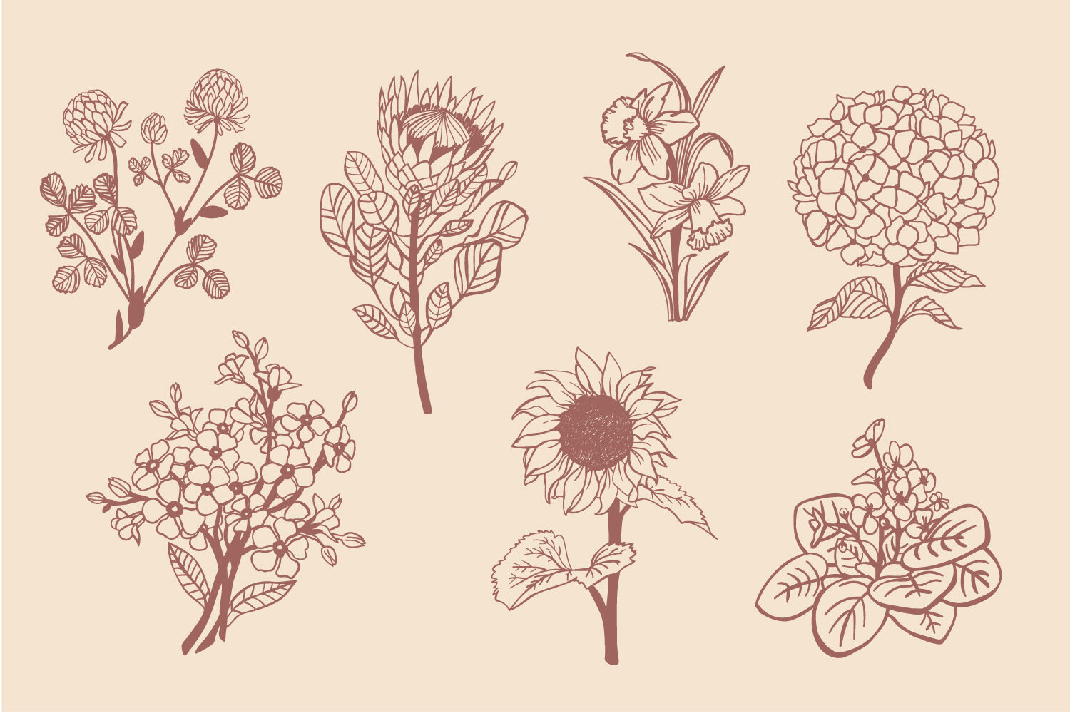 Free Free 187 Hand Drawn Flower Svg SVG PNG EPS DXF File