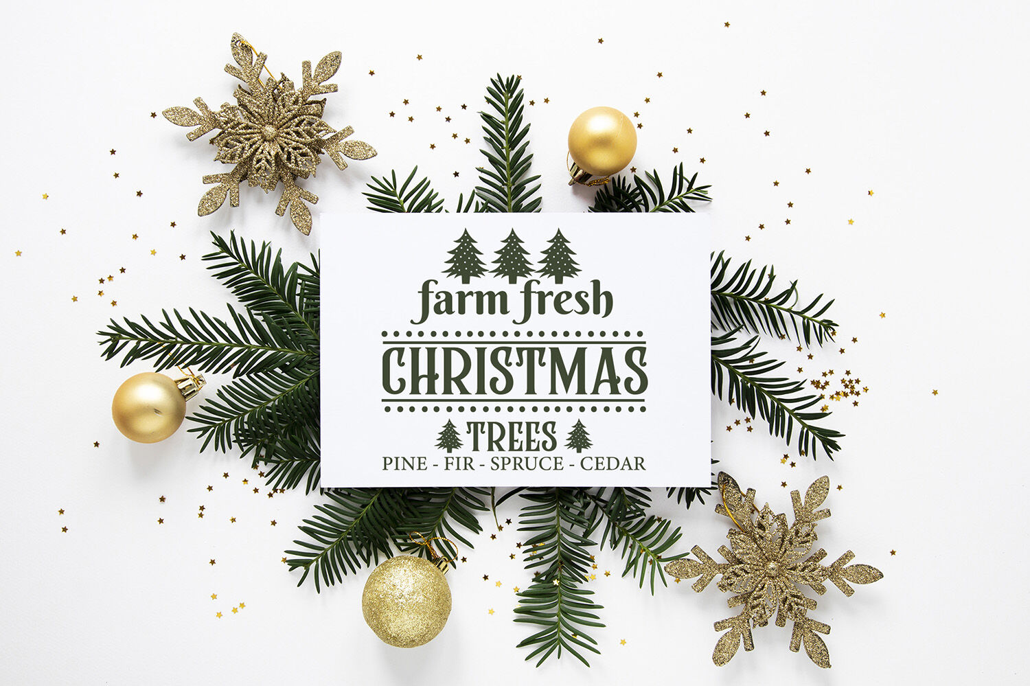 Download Christmas Farmhouse Svg Christmas Quotes Svg Cut File By Craftlabsvg Thehungryjpeg Com PSD Mockup Templates