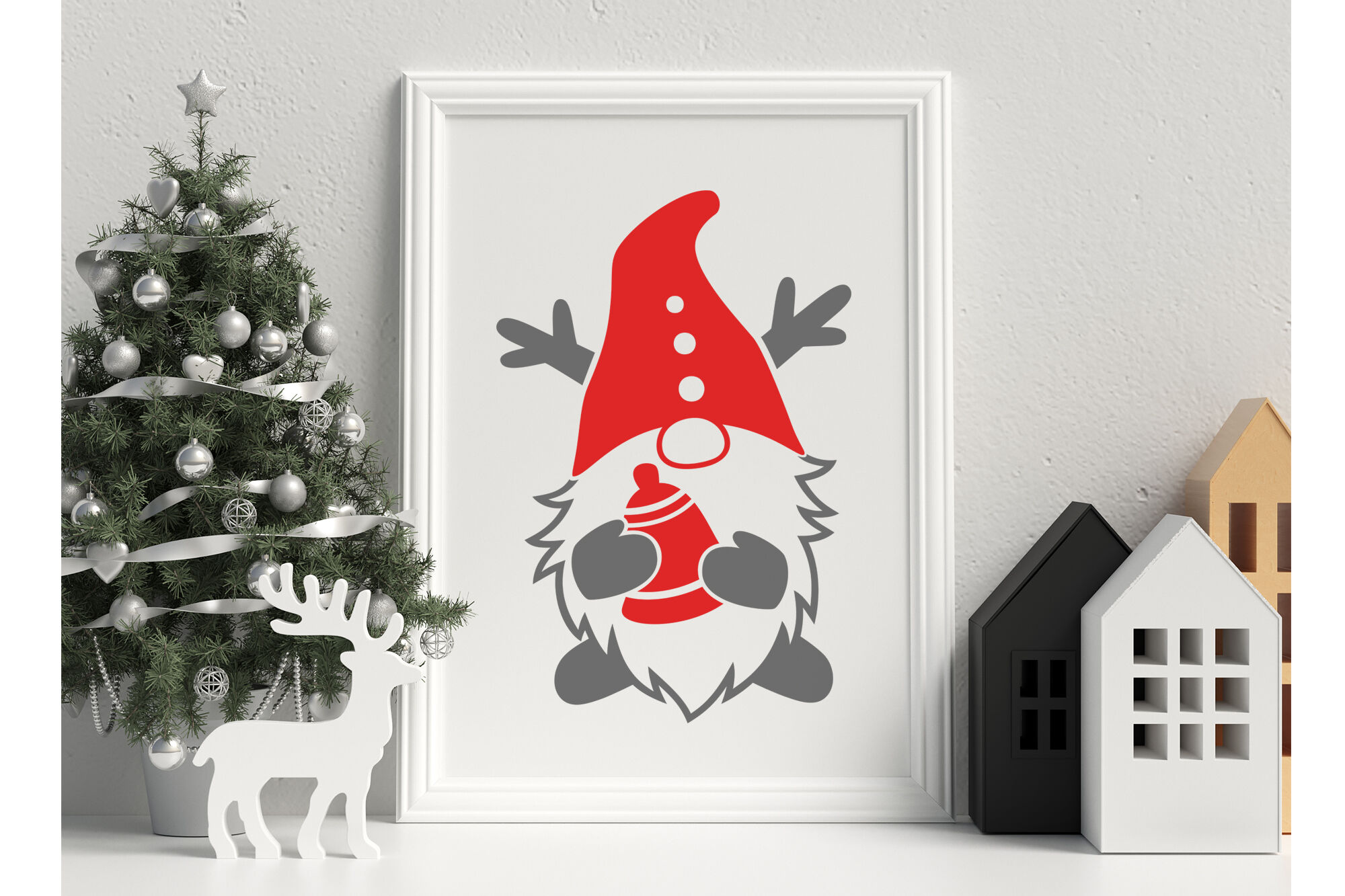 Download Christmas Gnome Svg Files For Cricut Christmas Mug Design Winter Gnome By Green Wolf Art Thehungryjpeg Com