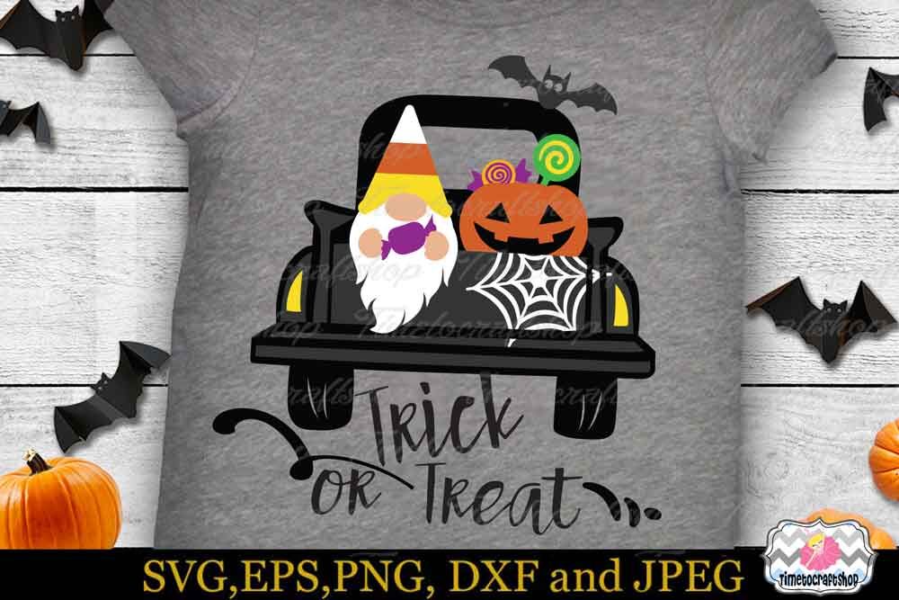 Halloween Gnome Bundle SVG, Gnome Trick Or Treat SVG By Timetocraftshop