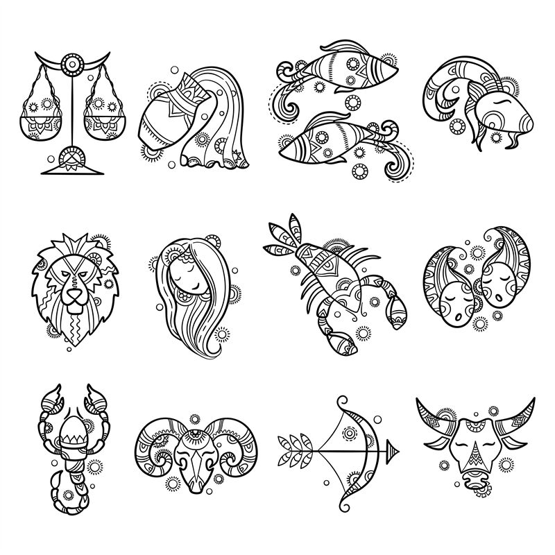 zodiac signs tattoos
