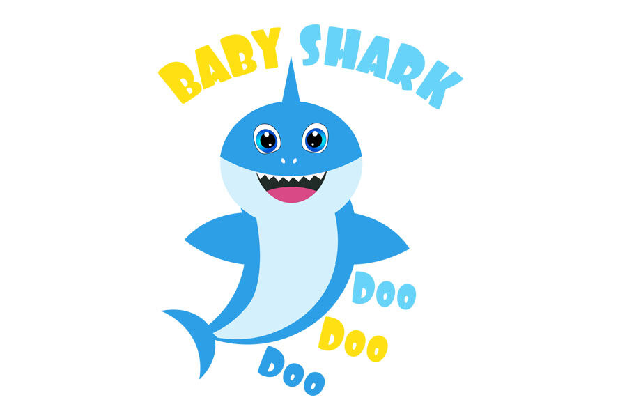 Baby shark Svg, Boy Shark clipart, funny shark svg, cricut svg.This By