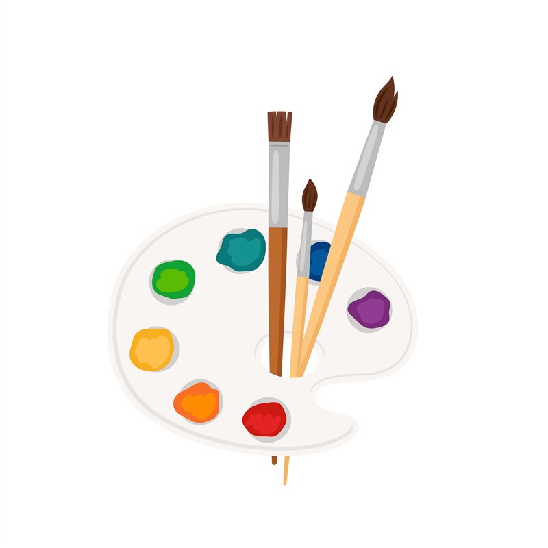 Palette paint icon By SmartStartStocker | TheHungryJPEG.com