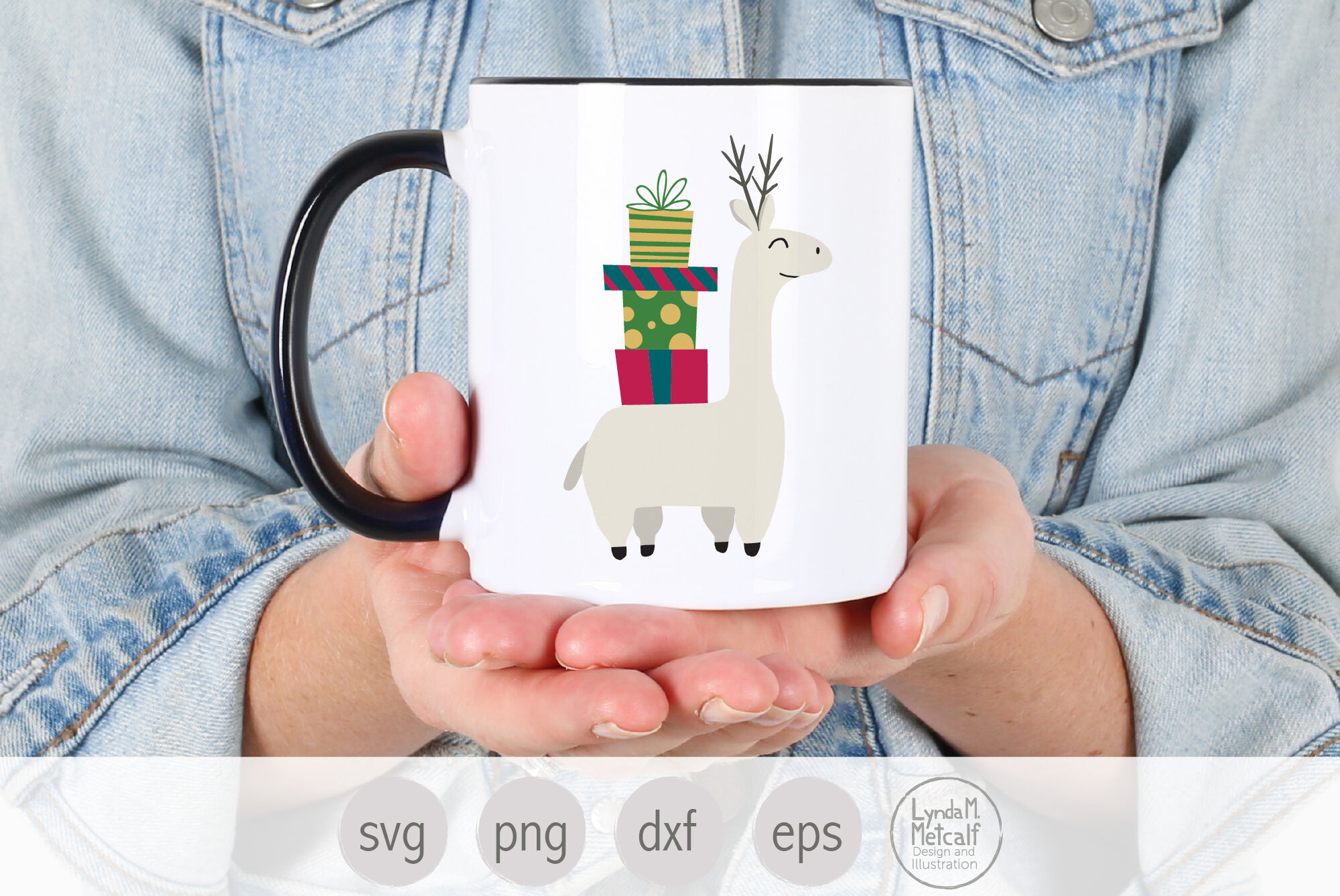 Download Christmas Llama Svg By Lyndammetcalf Thehungryjpeg Com