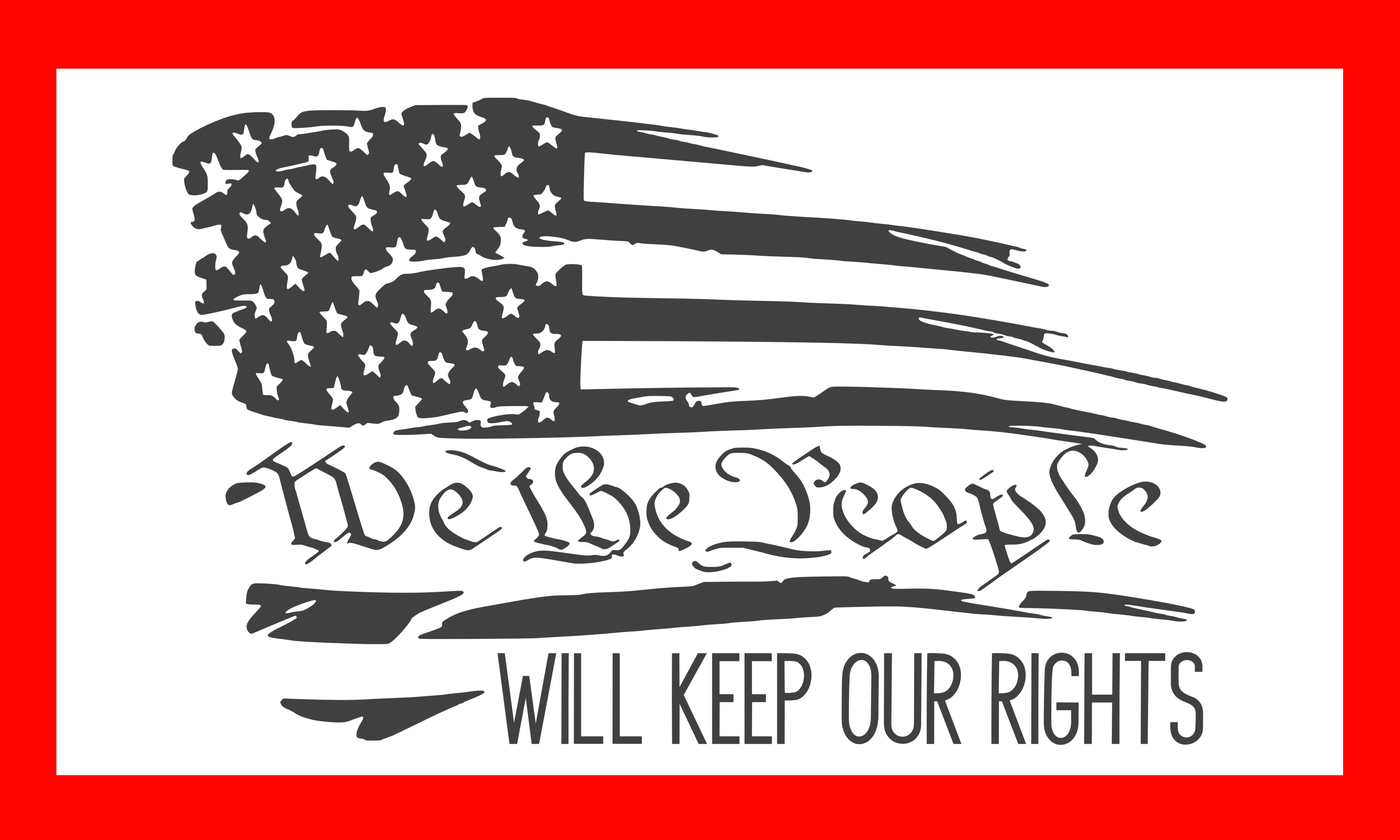 We The People SVG PNG DXF EPS Cut Files By EmsDigItems