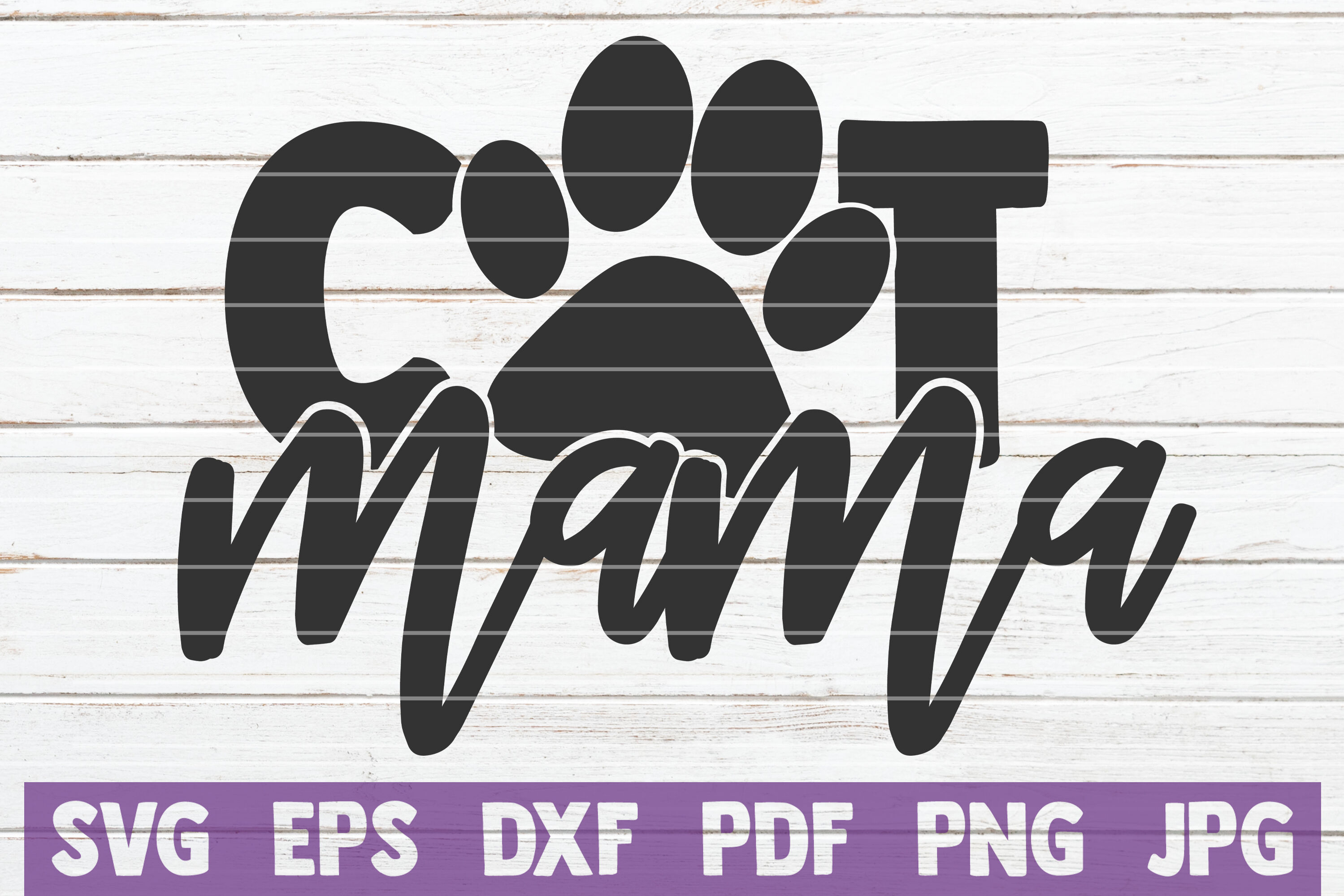 Download Cat Mama Svg Cut File By Mintymarshmallows Thehungryjpeg Com PSD Mockup Templates