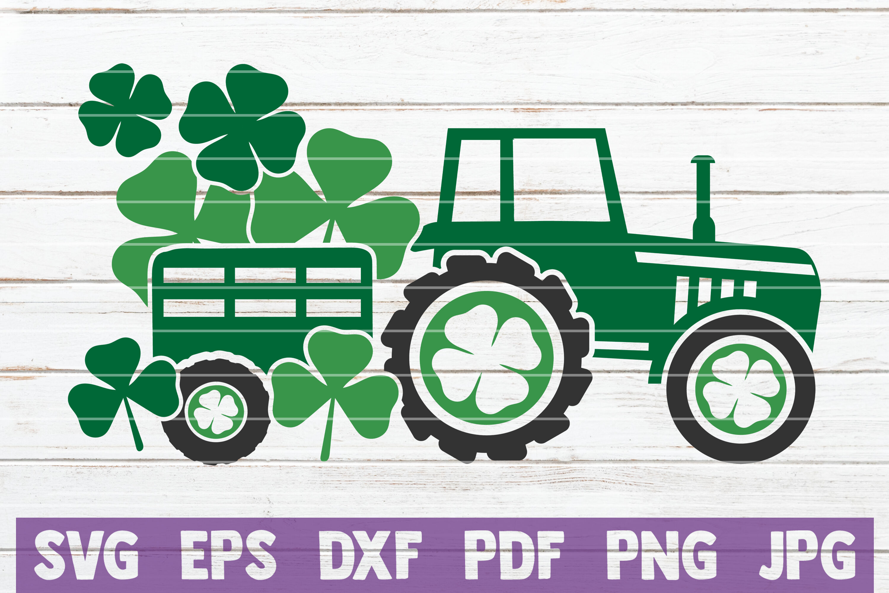 Download St Patrick S Day Tractor Svg Cut File By Mintymarshmallows Thehungryjpeg Com