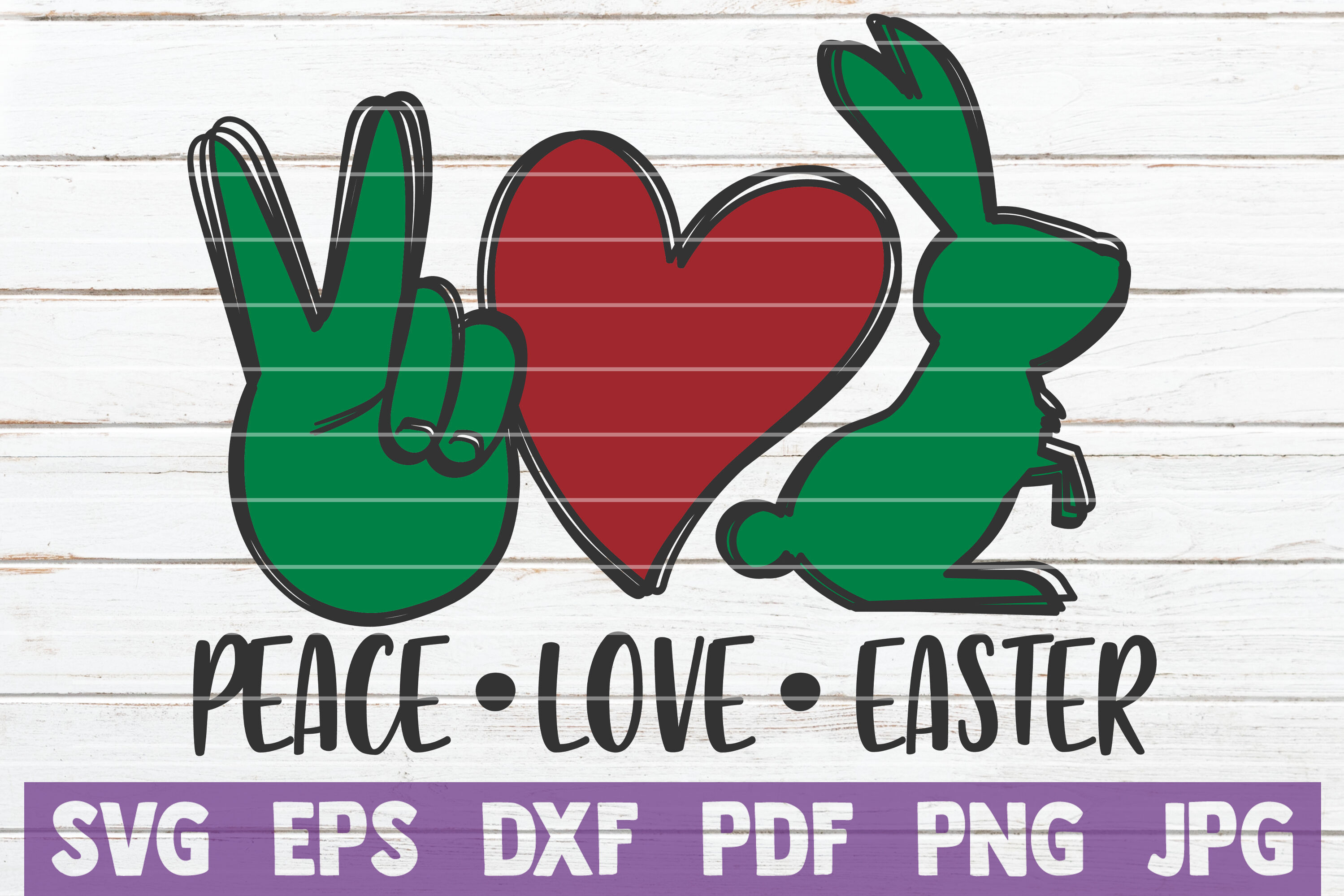 Download Peace Love Easter Svg Cut File By Mintymarshmallows Thehungryjpeg Com