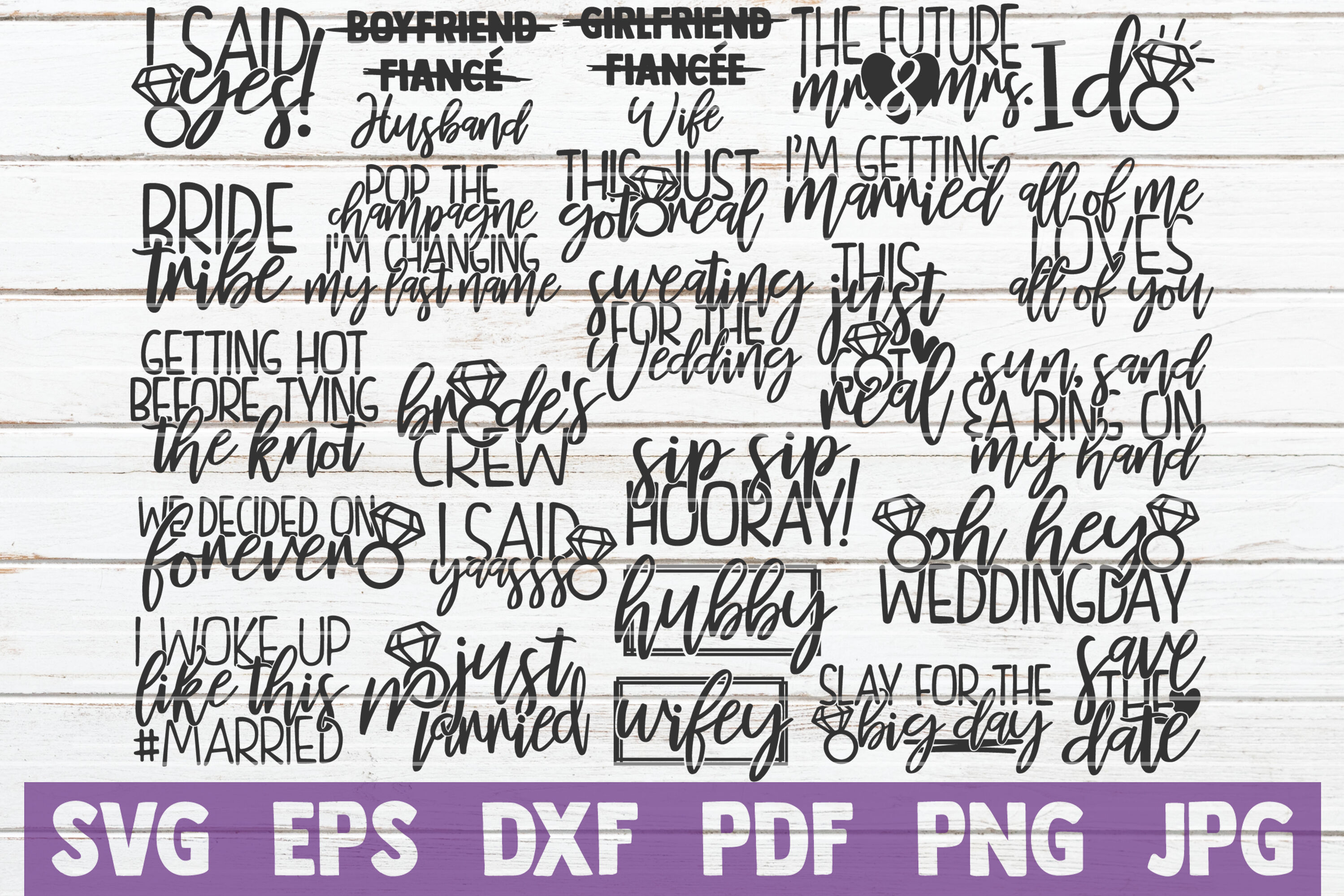 Free Free 110 Wedding Svg Bundle SVG PNG EPS DXF File