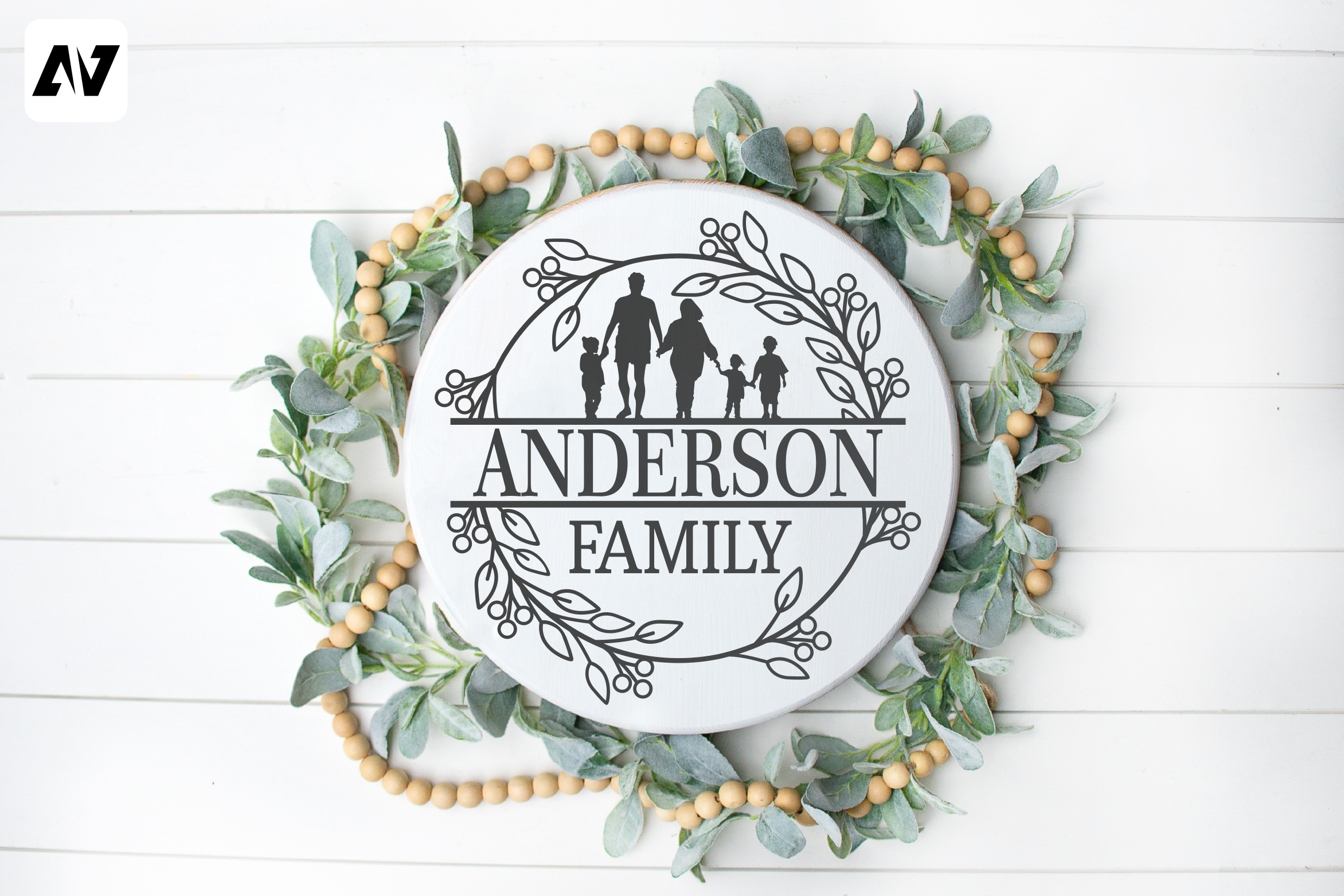 Free Free 105 Family Plaque Svg SVG PNG EPS DXF File