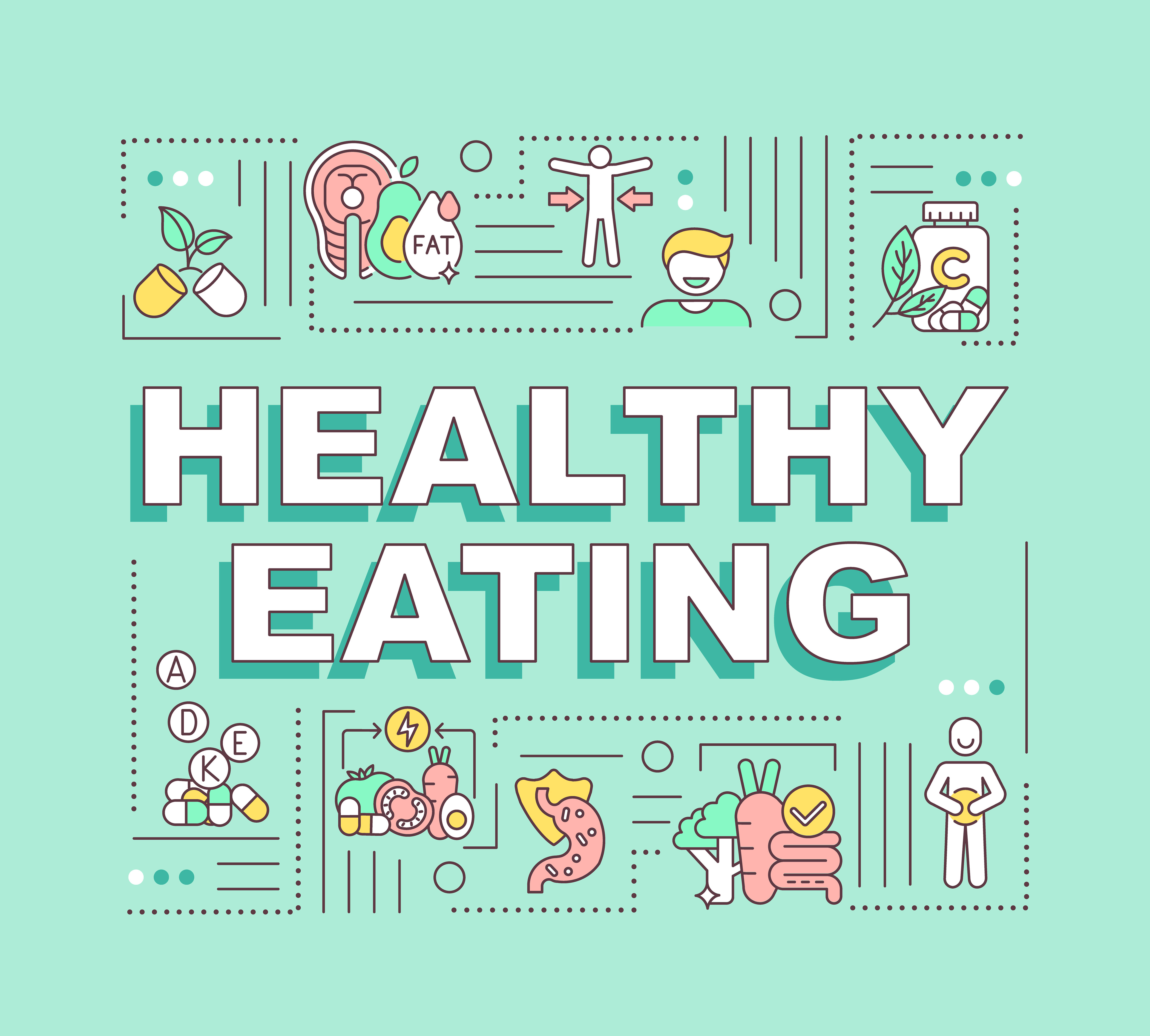 healthy living banner