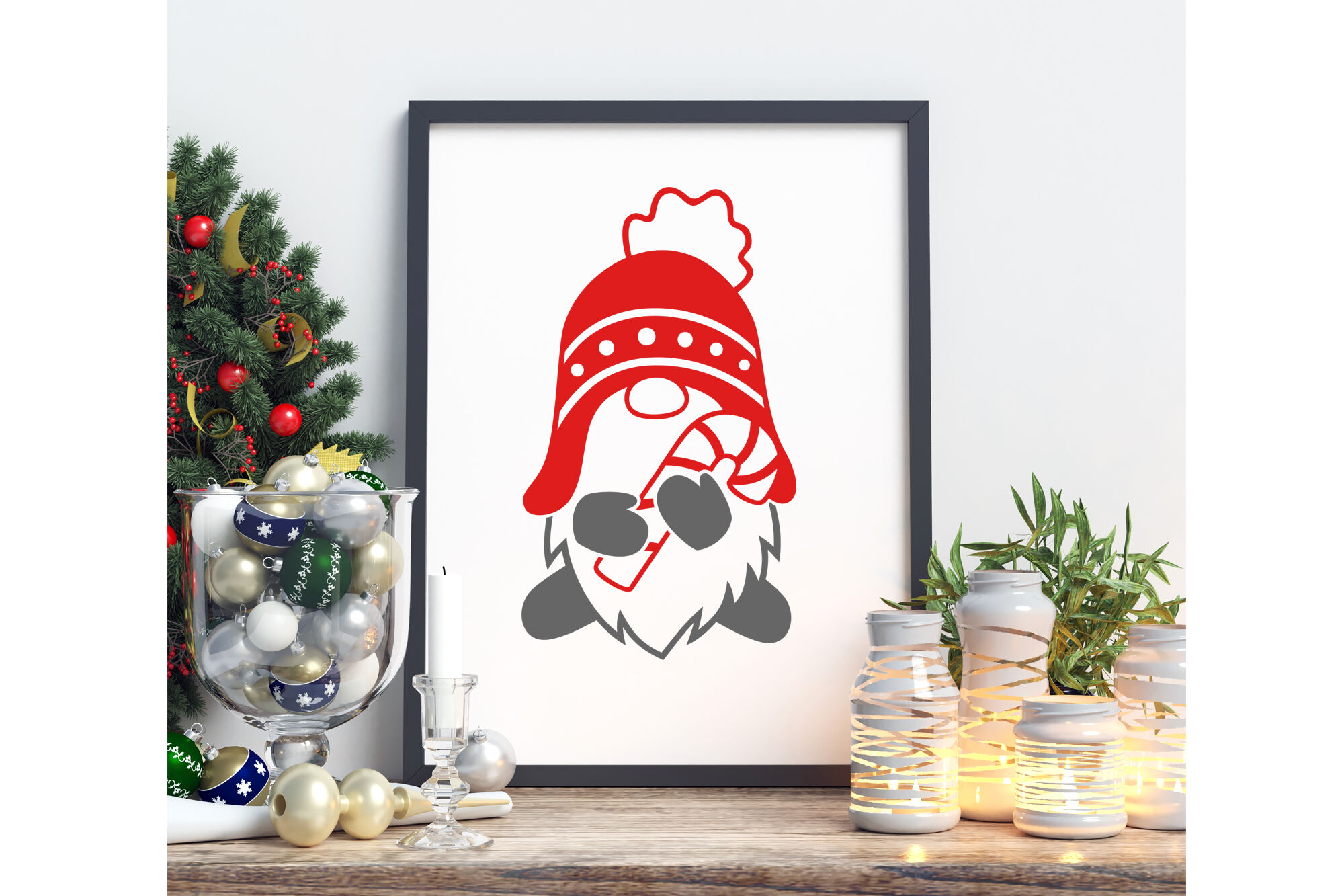 Christmas mug designs svg Christmas gnome svg files for cricut By Green