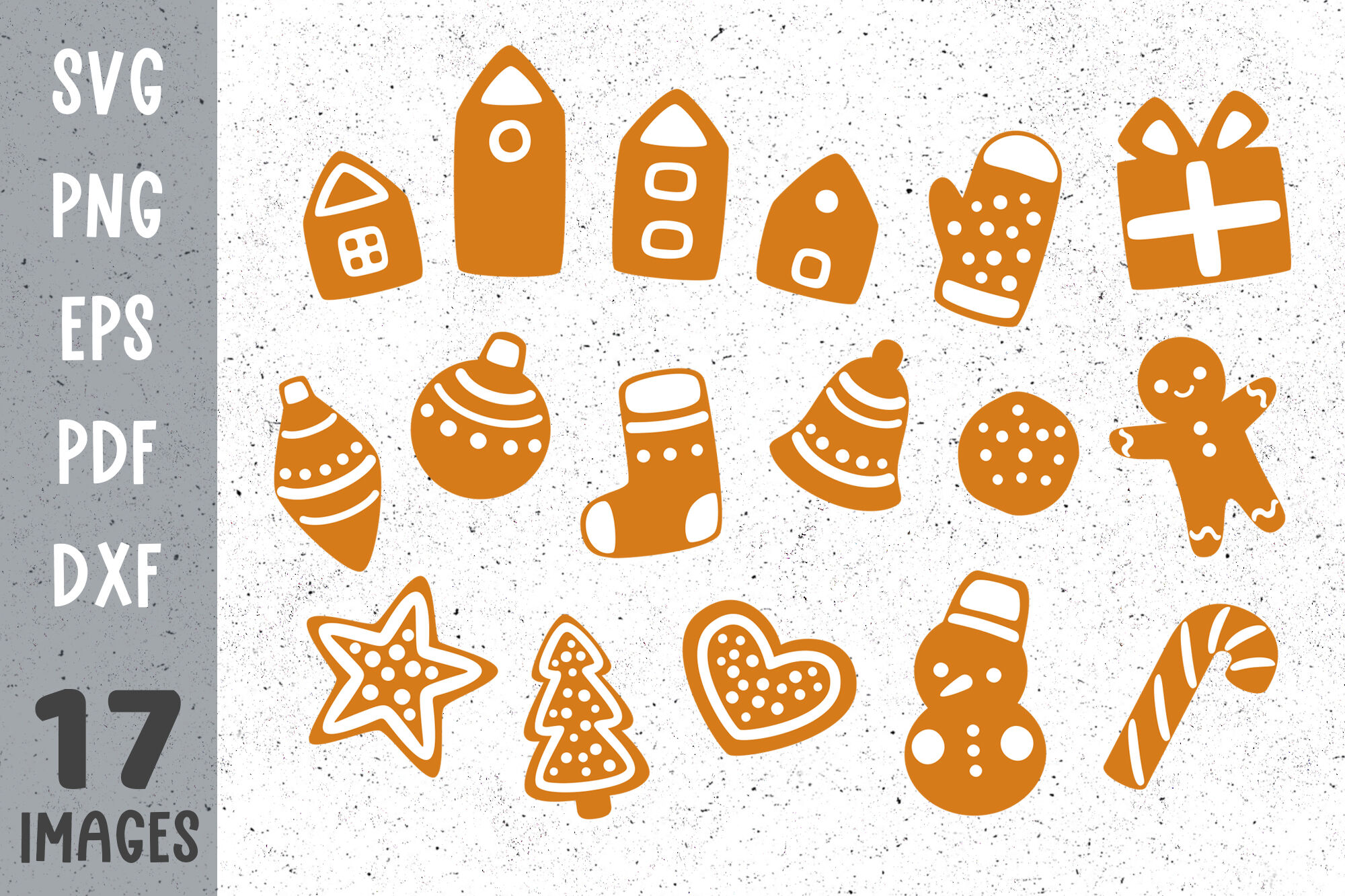 Christmas cookies svg Christmas gingerbread svg files for cricut By