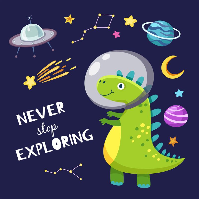 space dinosaur