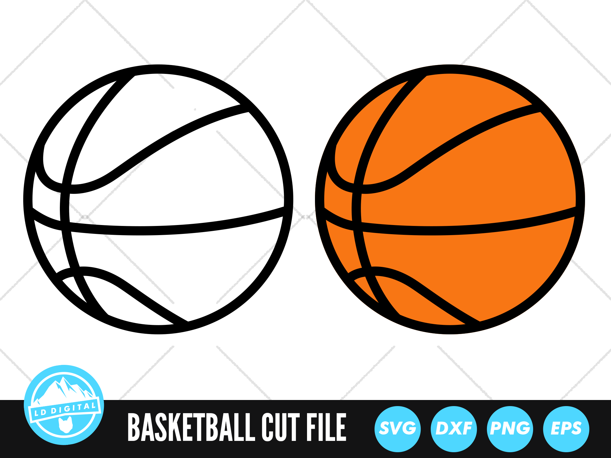 Download Basketball Svg Files Basketball Cut Files Basketball Vector Files By Ld Digital Thehungryjpeg Com