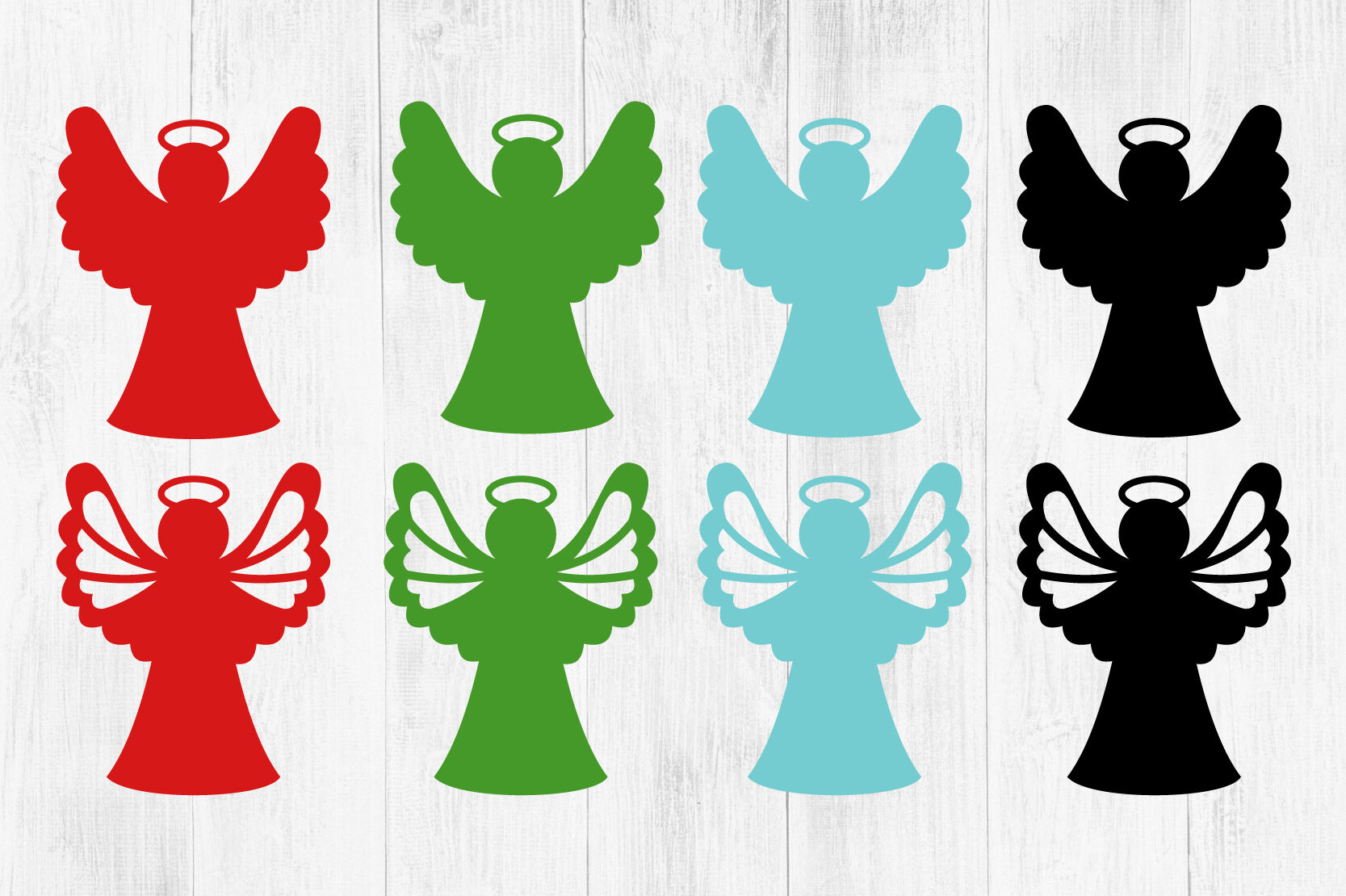 Christmas Angel Svg, Angel Clipart, Holy, Religious By Twingenuity