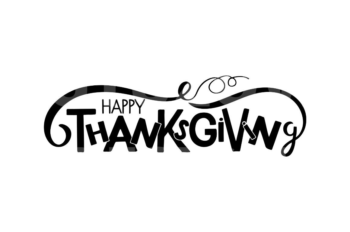 Happy Thanksgiving SVG Cut Files. Thanksgiving quote SVG By