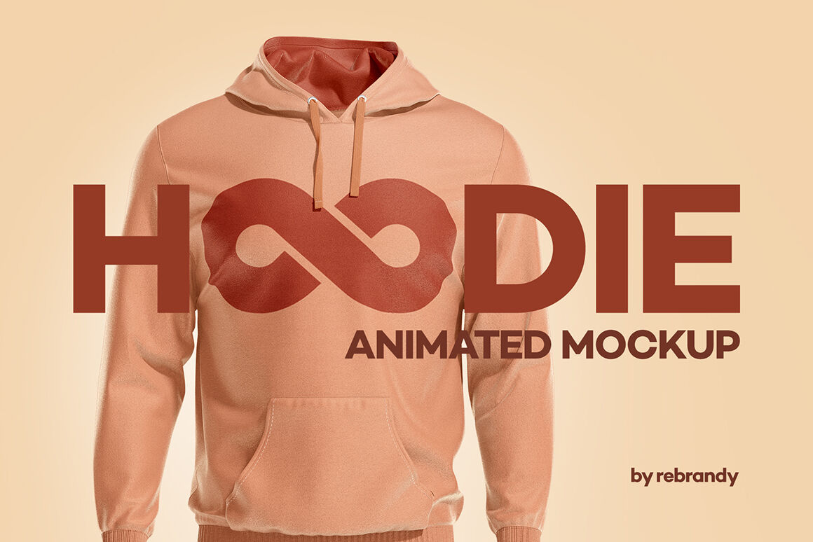 Download Hoodie Animated Mockup By rebrandy | TheHungryJPEG.com