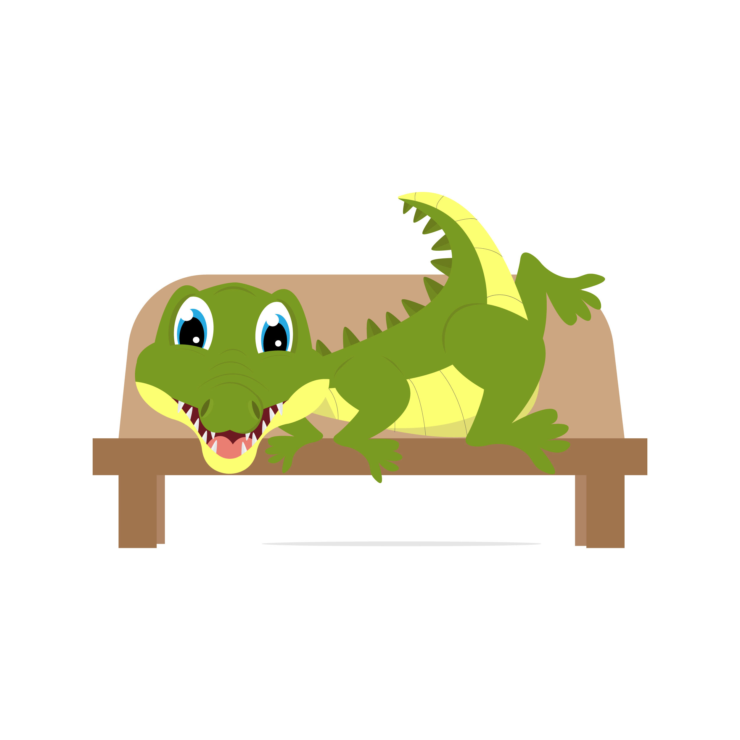 crocodile animal cartoon By CurutDesign | TheHungryJPEG