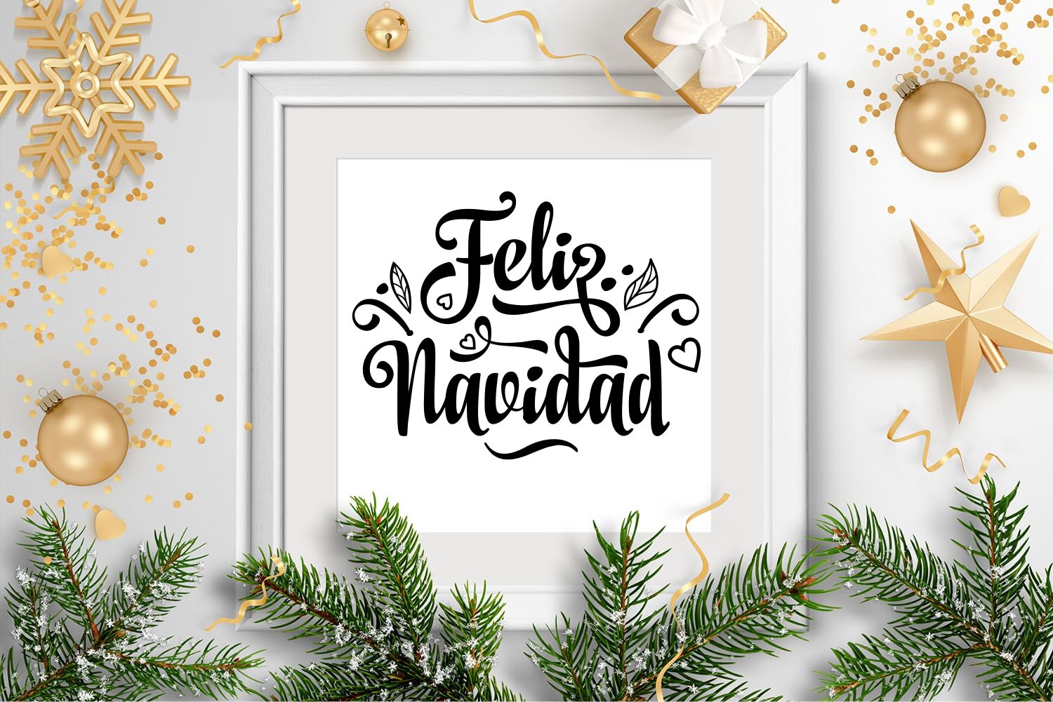 Download Feliz Navidad Svg Spanish Christmas Svg Around The World By Zoya Miller Svg Thehungryjpeg Com