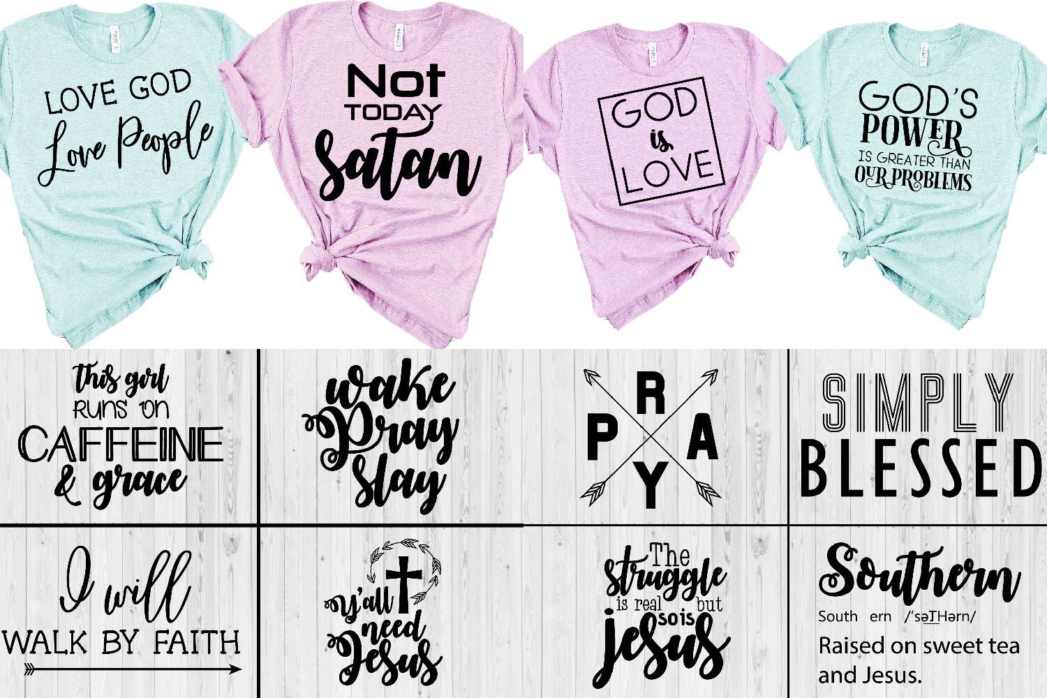 Download Jesus Faith Svg Bundle Tshirt Svgs Jesus Svgs Christian By Paper Switch Thehungryjpeg Com