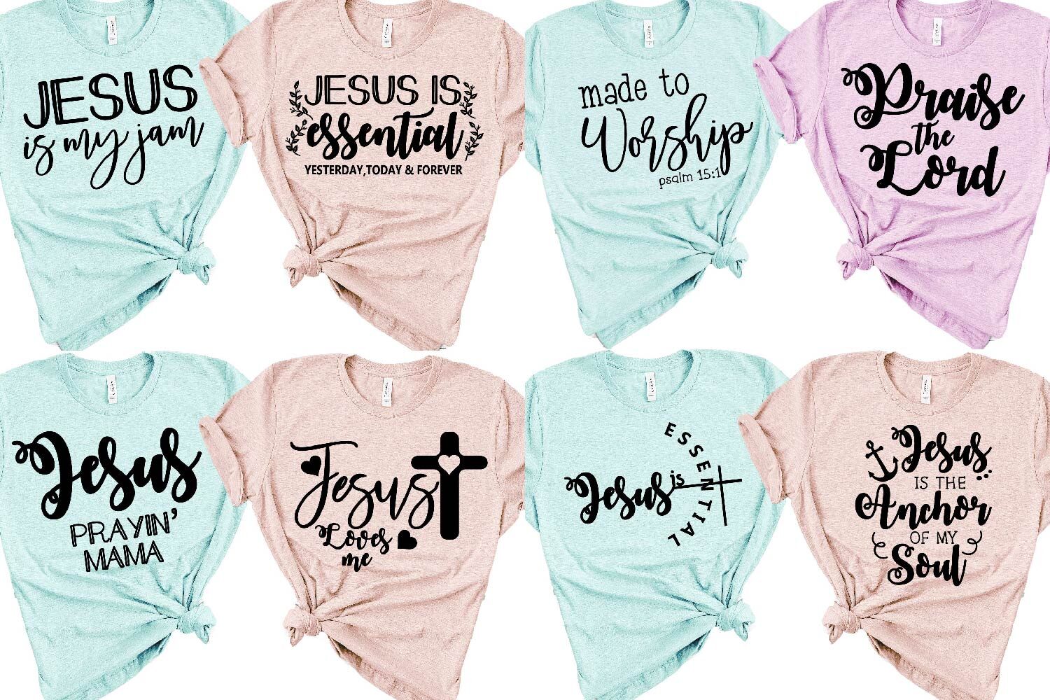 Download Jesus & Faith svg Bundle, Tshirt svgs, jesus svgs ...