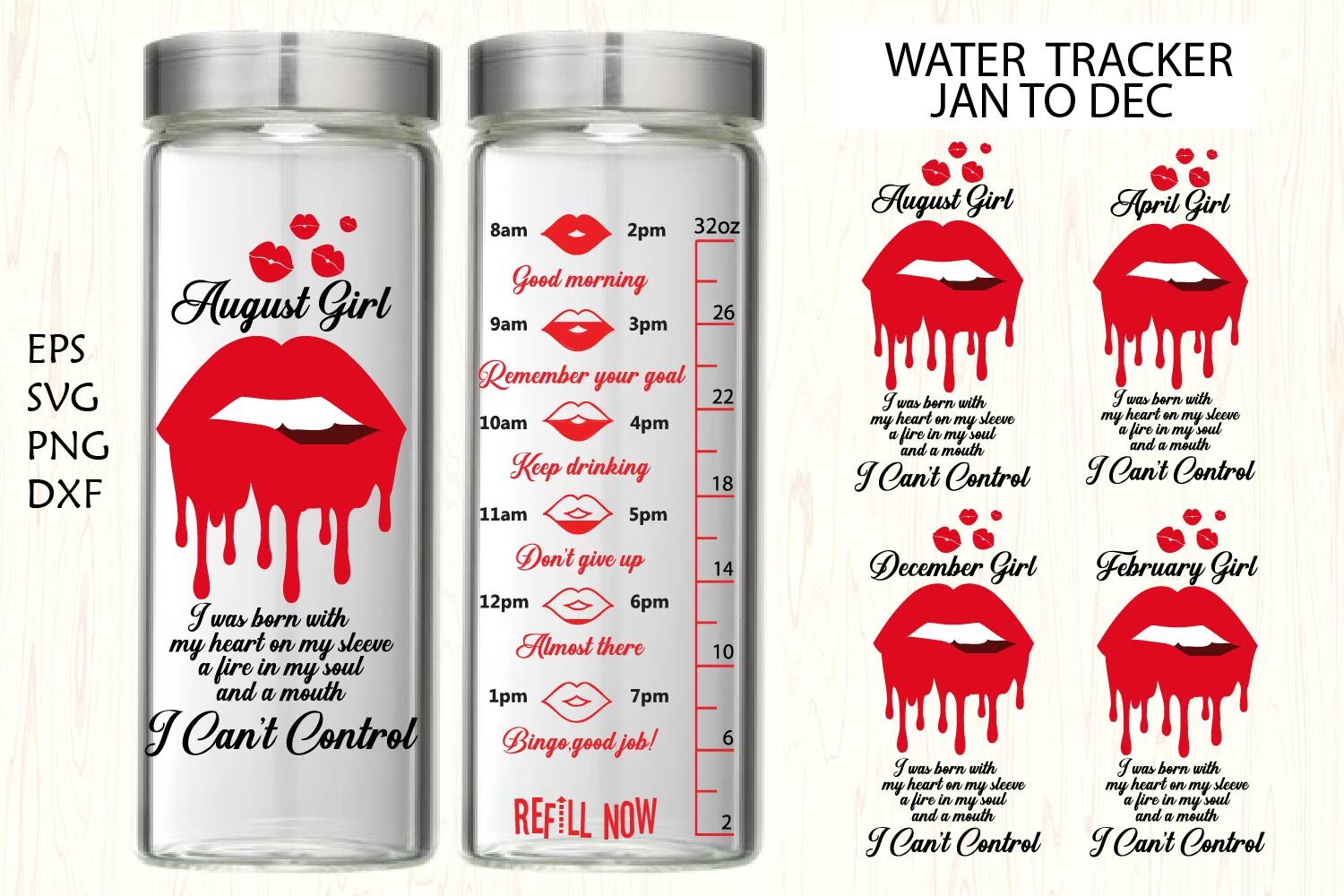 Download Water Tracker Water Tracker Svg Lips Lips Dripping Lips Svg By Paper Switch Thehungryjpeg Com