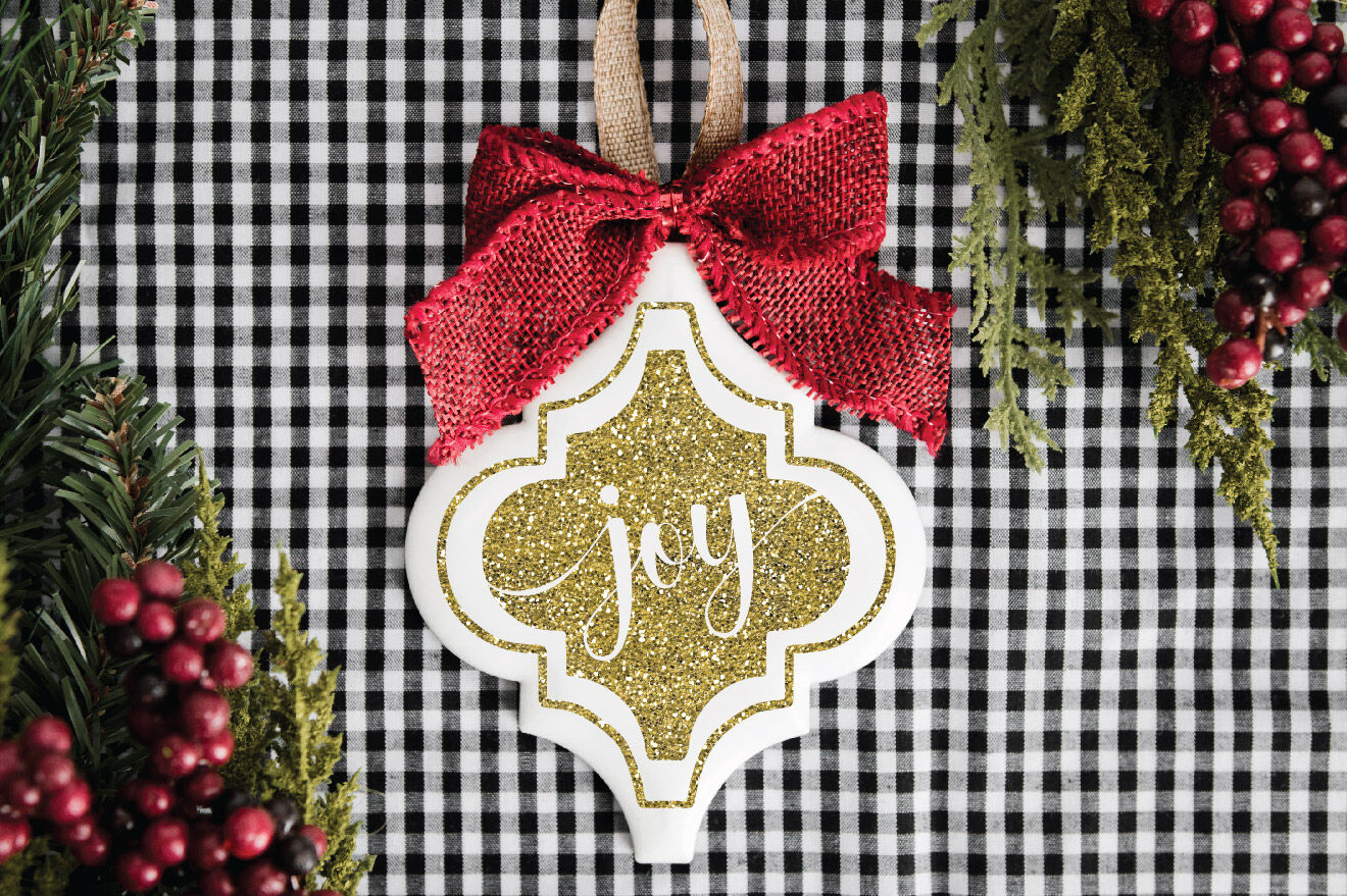 Christmas Ornament Bundle - Arabesque Tile Ornaments SVG File By