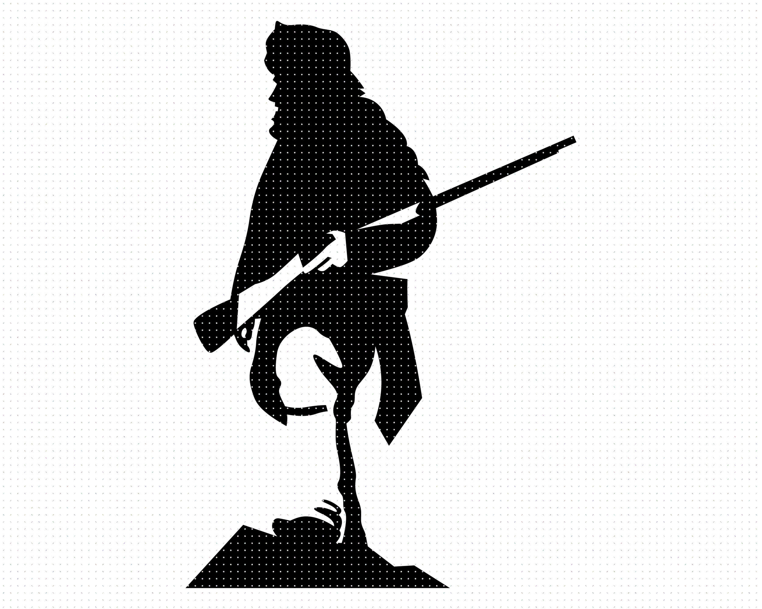 New Frontier Mountain Man Svg Adventurer Clipart Png Dxf Logo By Crafteroks Thehungryjpeg Com