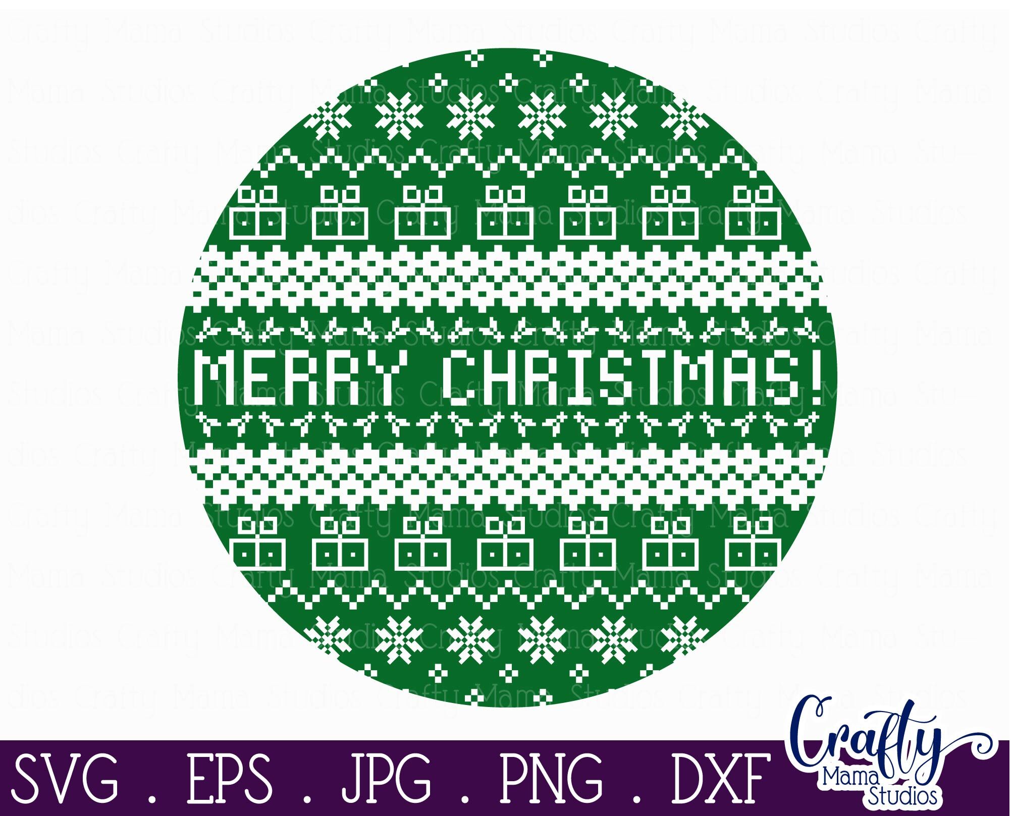 Download Christmas Svg Ugly Christmas Sweater Svg Merry Christmas By Crafty Mama Studios Thehungryjpeg Com