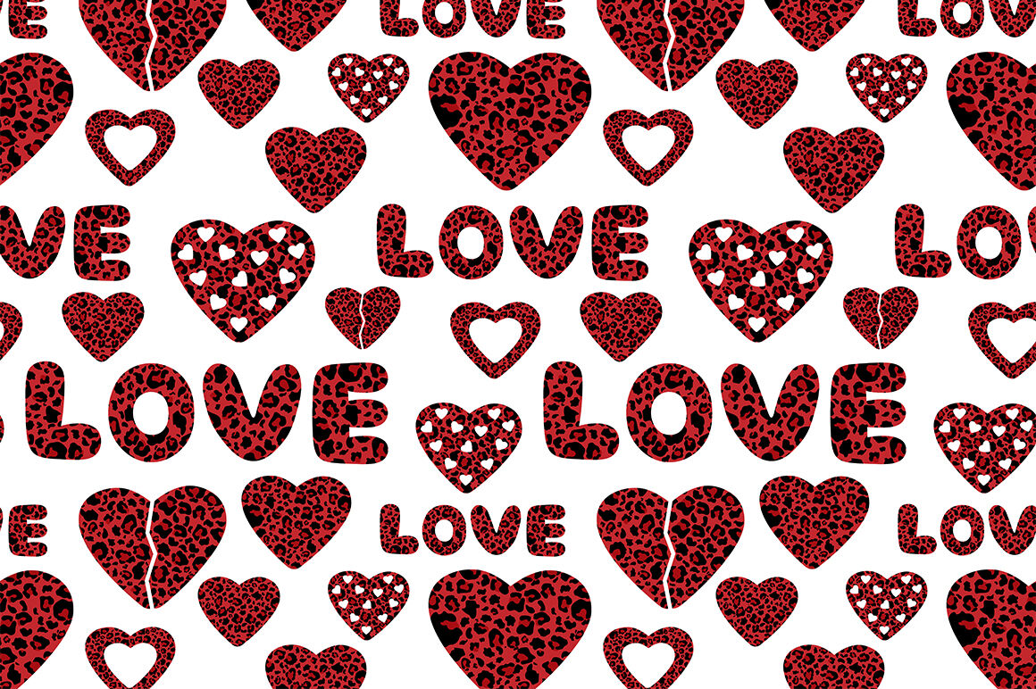 Cute Red Love Heart Pattern Log Valentine's Day Series - Temu