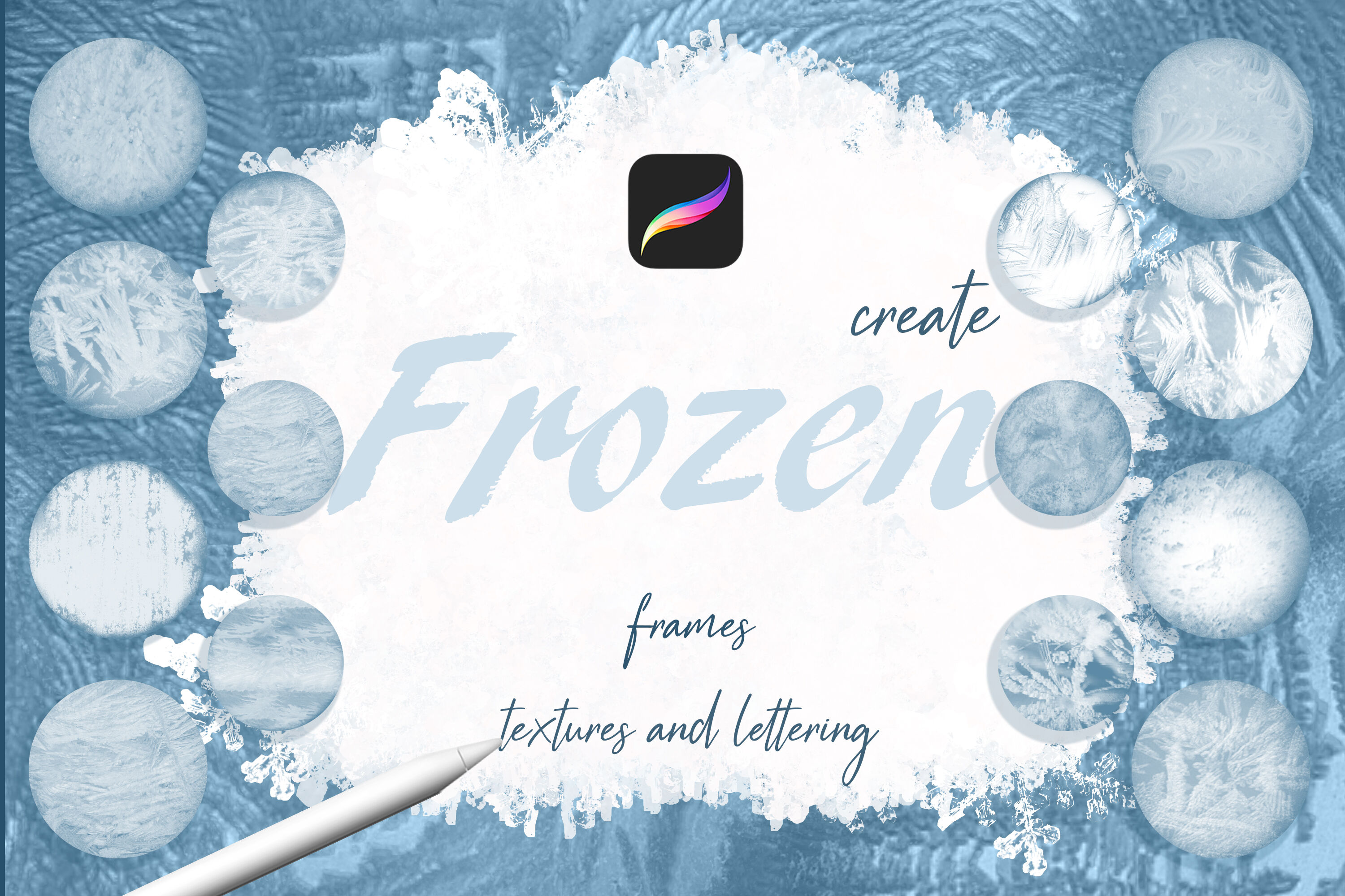 procreate ice brush free