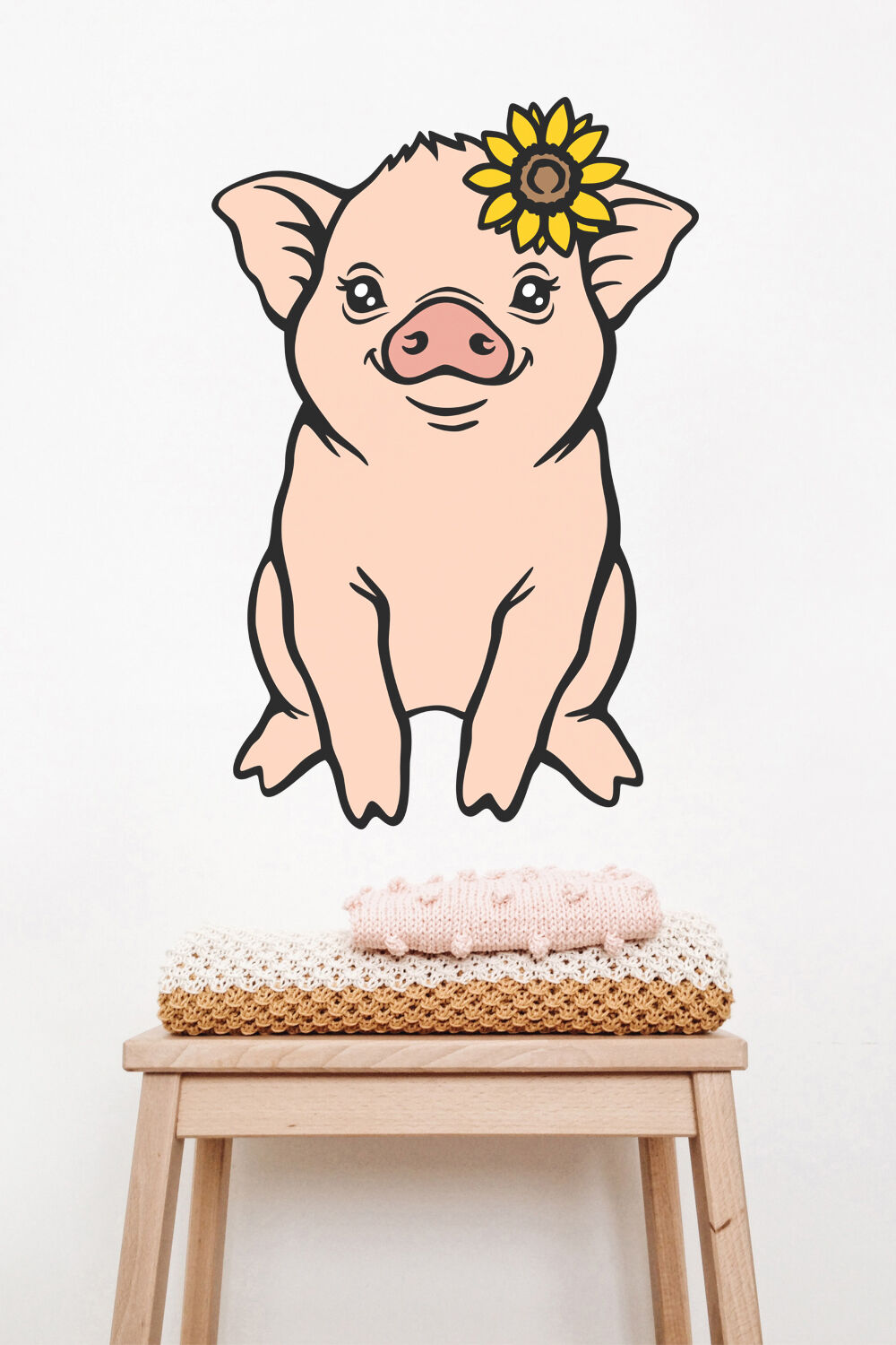 Download Pig Svg Farm Animals Svg Farmhouse Svg Layered Svg Files For Cricut By Green Wolf Art Thehungryjpeg Com