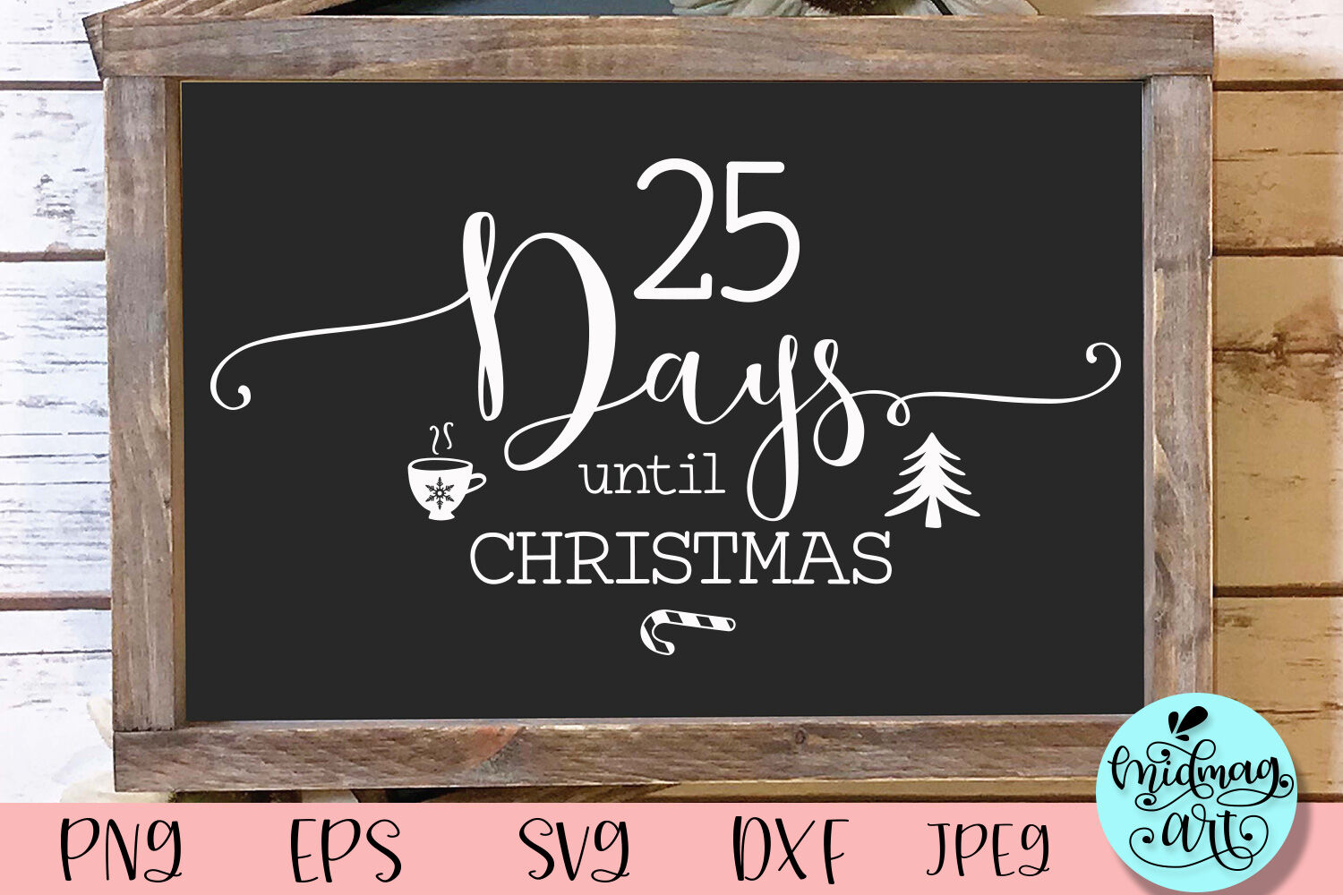 Download Days until christmas wood sign svg, christmas sign svg By ...