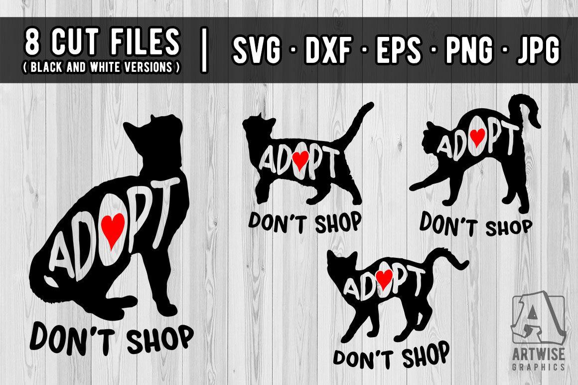 Download Support Cats And Pets Adoption Animal Rescue Svg Cut Files By Artwise Graphics Thehungryjpeg Com