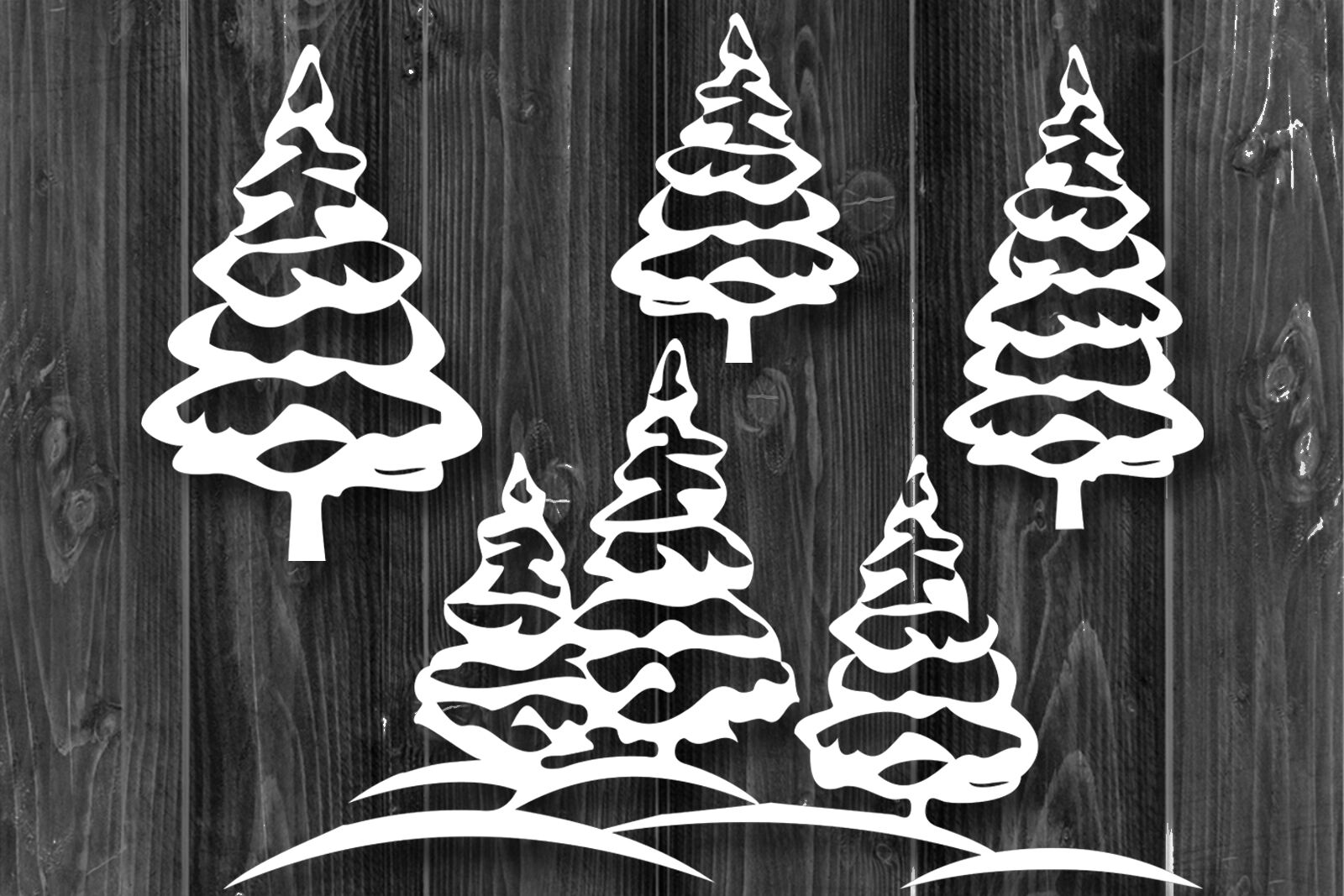 Download Christmas Svg Pine Tree Clipart Design Decorative Elements Set 3 By Mandala Creator Thehungryjpeg Com