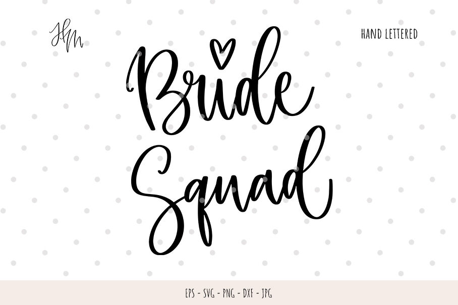 bride squad sliders