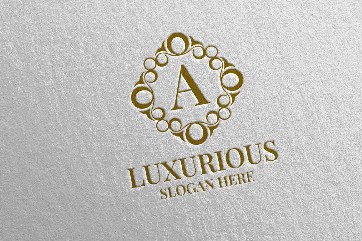 Luxurious Royal Logo 35 By denayunethj | TheHungryJPEG