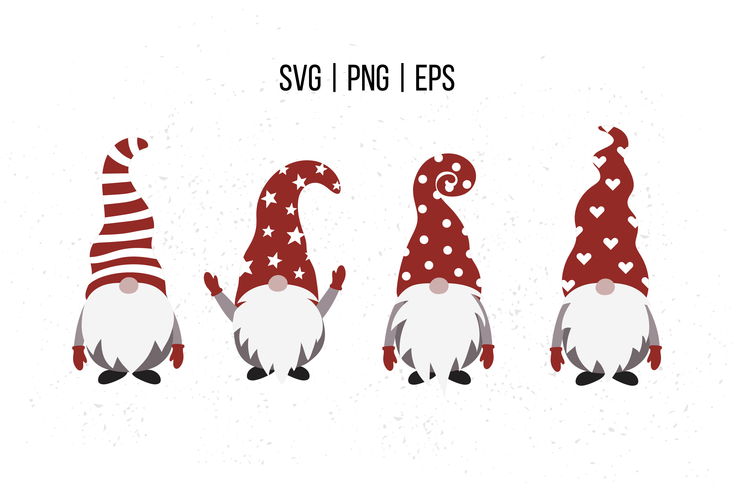 Nordic Christmas Gnome Svg SVG File