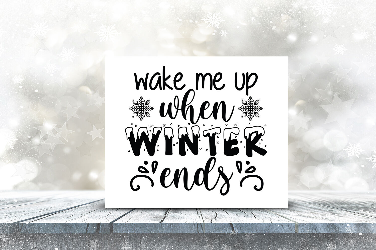 Download Wake Me Up When Winter Is Over Print For Christmas And New Year Funny Svg Quote Paper Craft Supplies Tools 330 Co Il