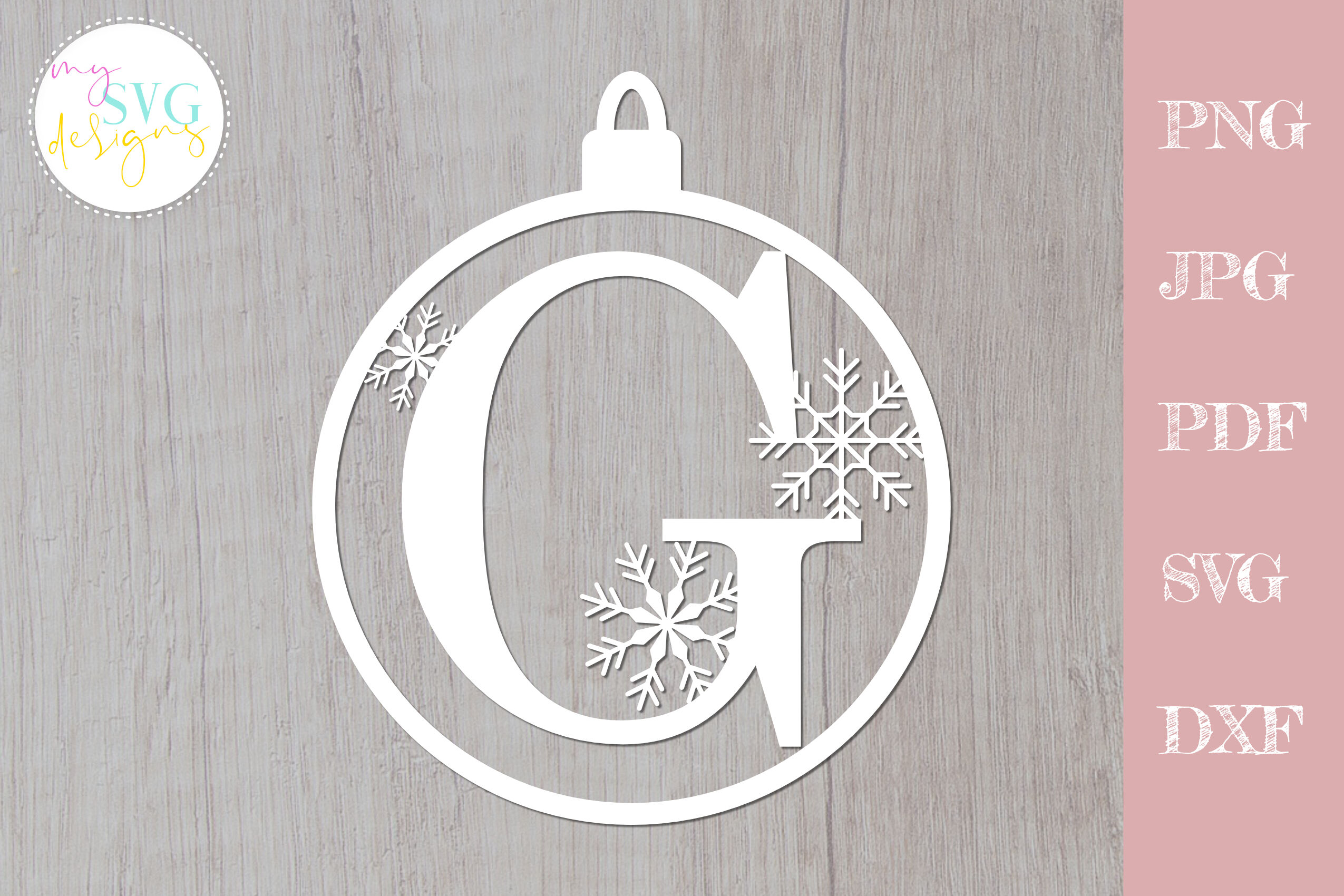 Download Ornament Svg Christmas Monogram Svg Letter G Svg Christmas Ball Svg By Mysvgdesigns Thehungryjpeg Com