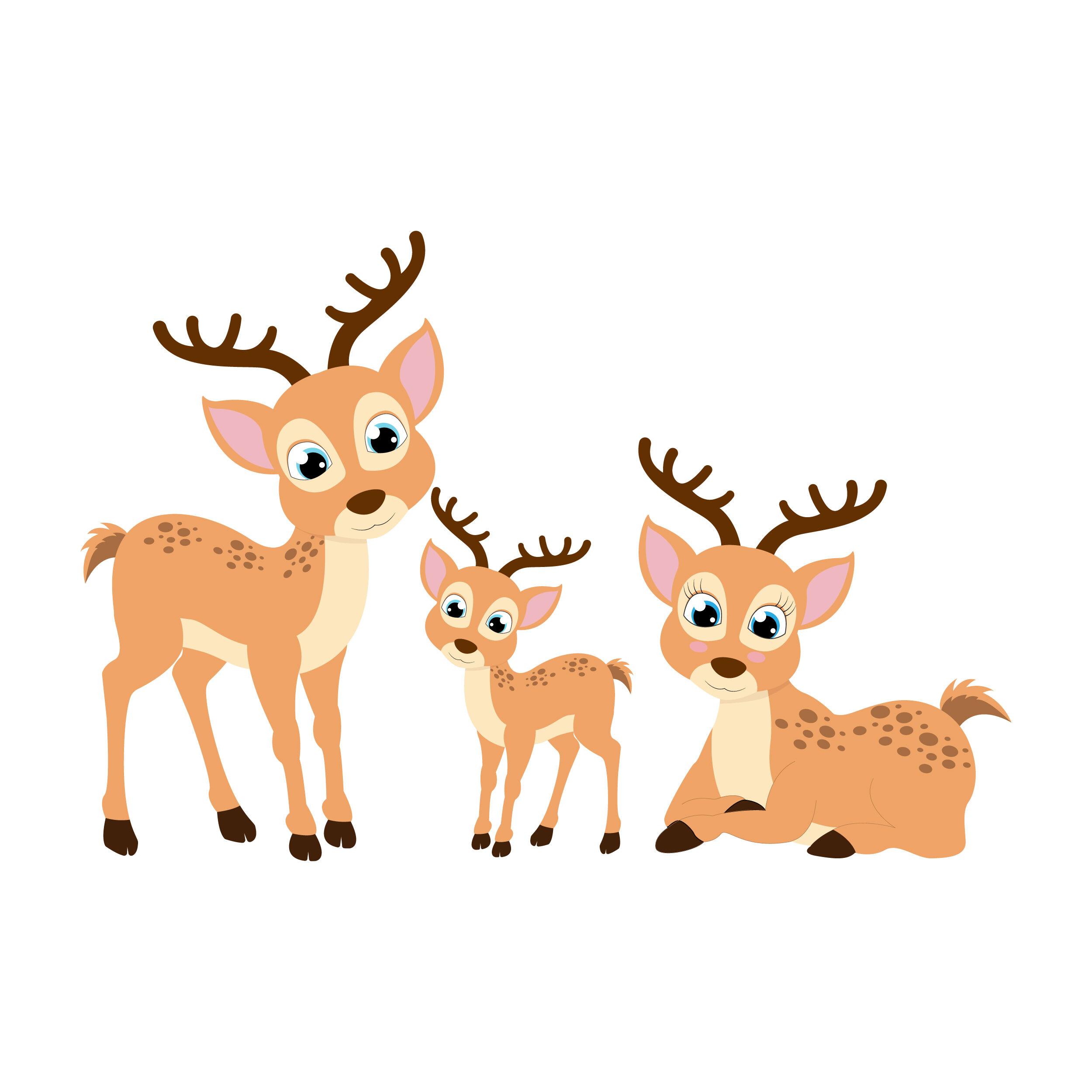 deer cartoon By CurutDesign | TheHungryJPEG