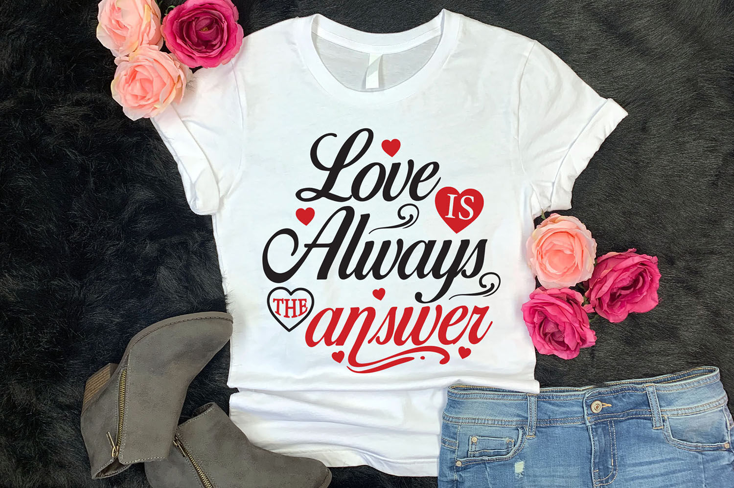 Download Valentines Day SVG, Love Is Always The Answer, Valentine ...