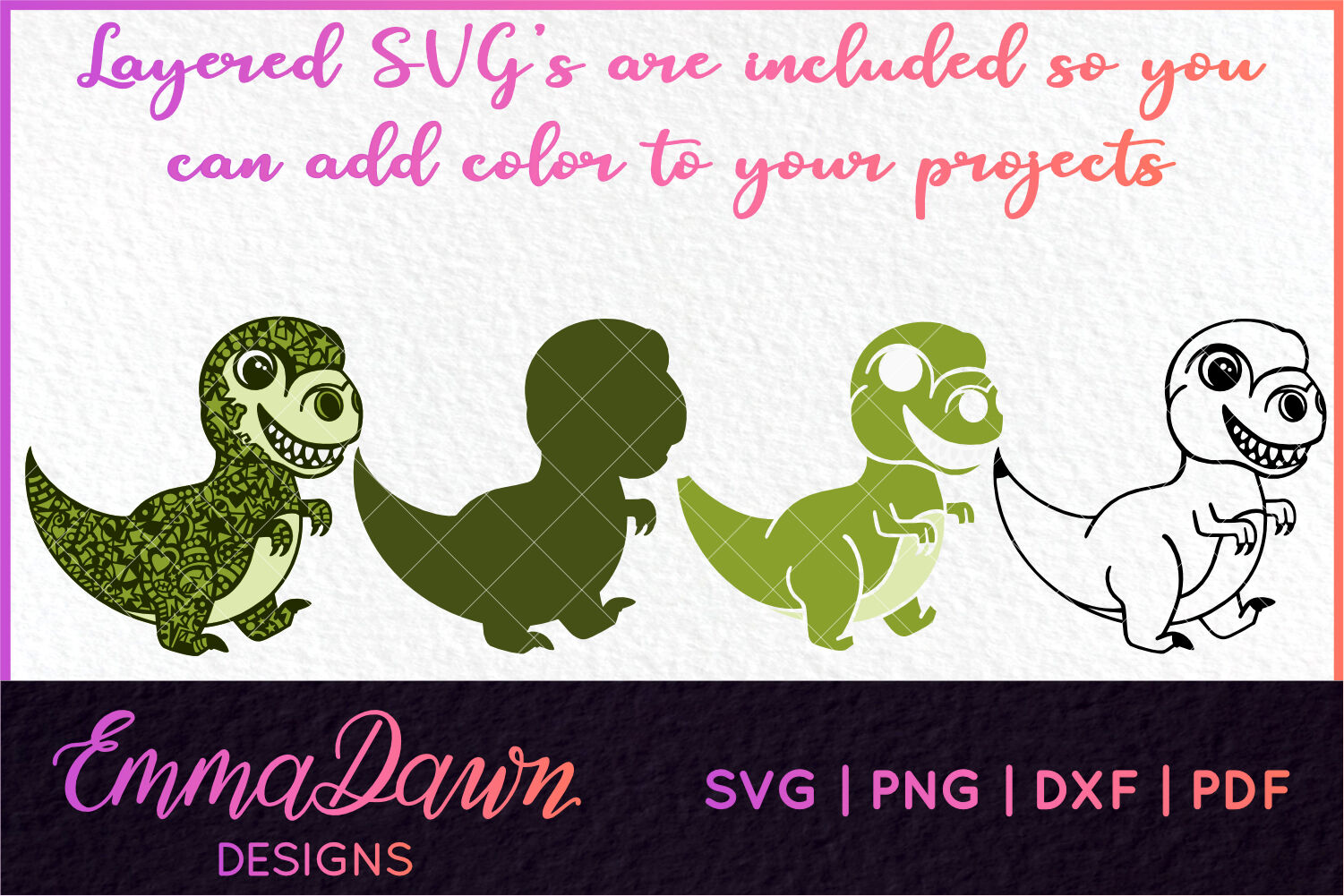 Free Free Layered Dinosaur Svg 898 SVG PNG EPS DXF File