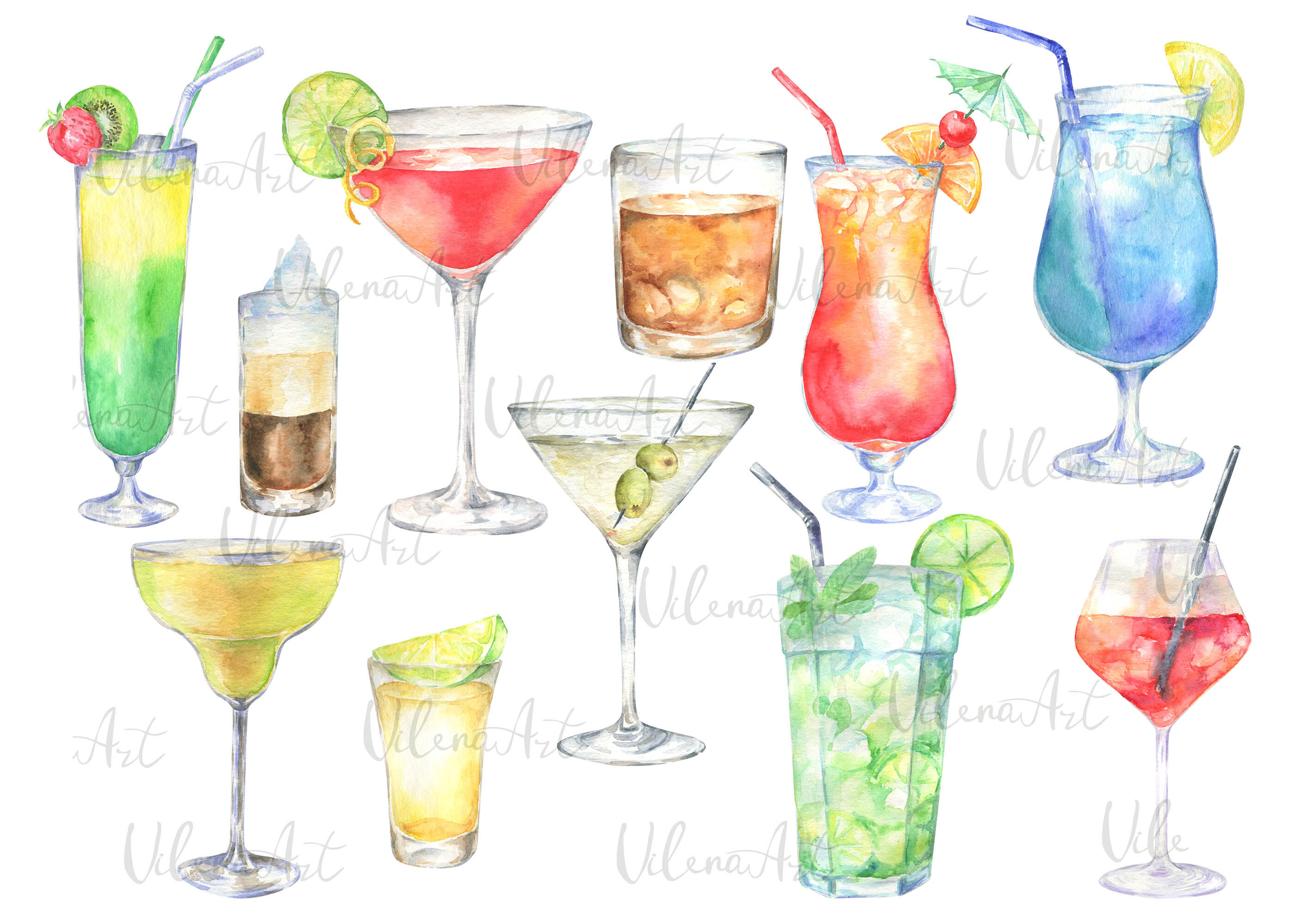 cocktail clipart