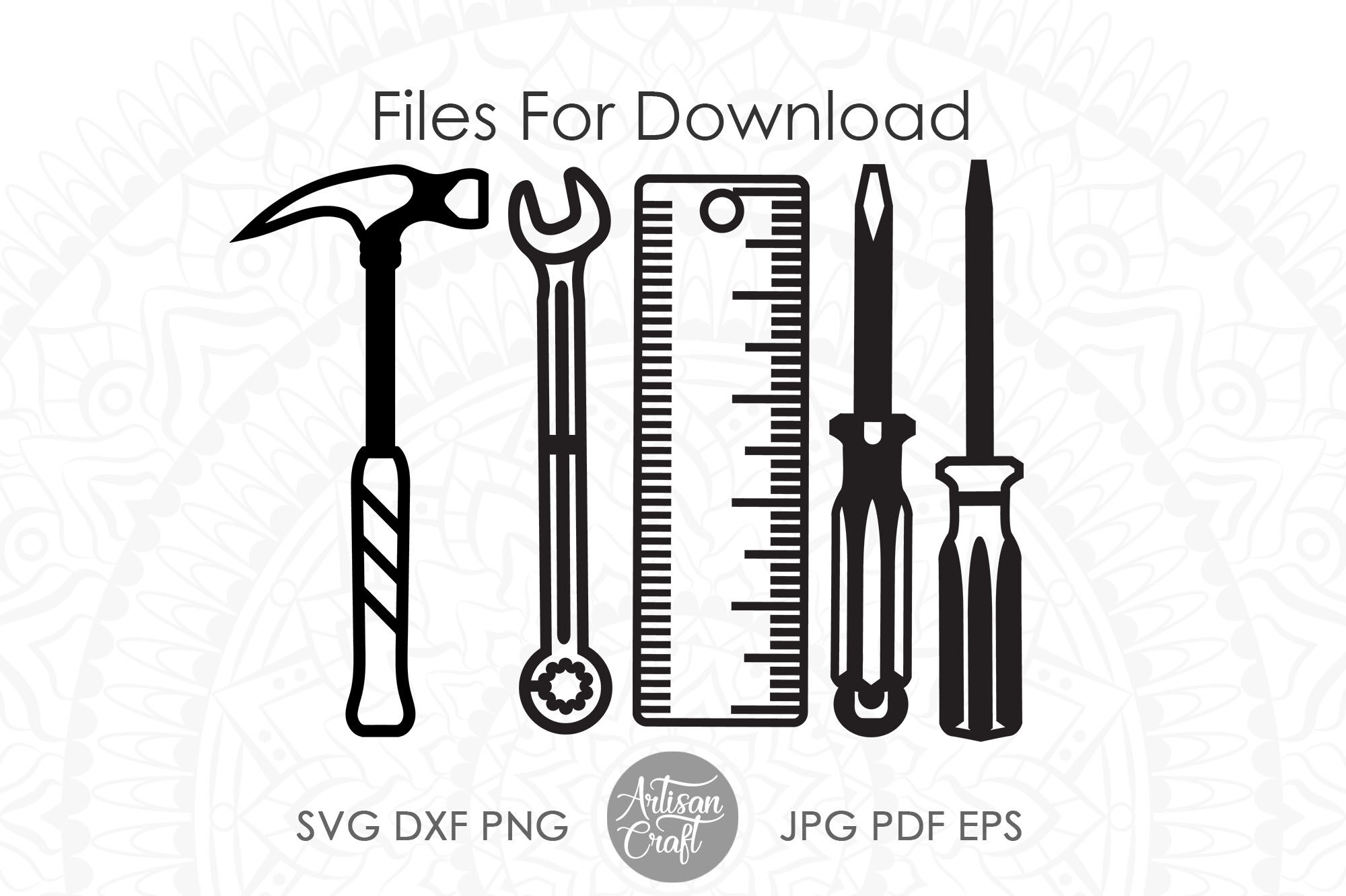 Download Construction Tools Clipart Svg Cut Files By Artisan Craft Svg Thehungryjpeg Com